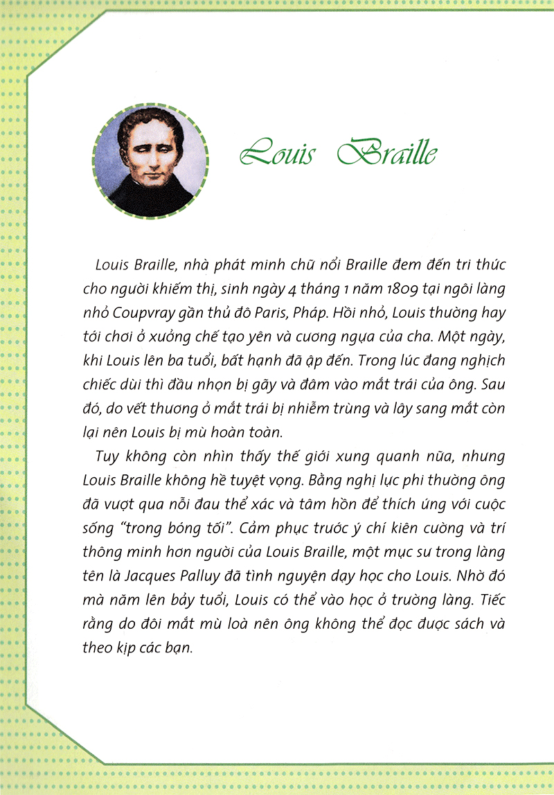 who? chuyện kể về danh nhân thế giới - louis braille (tái bản 2023) - Ảnh 5