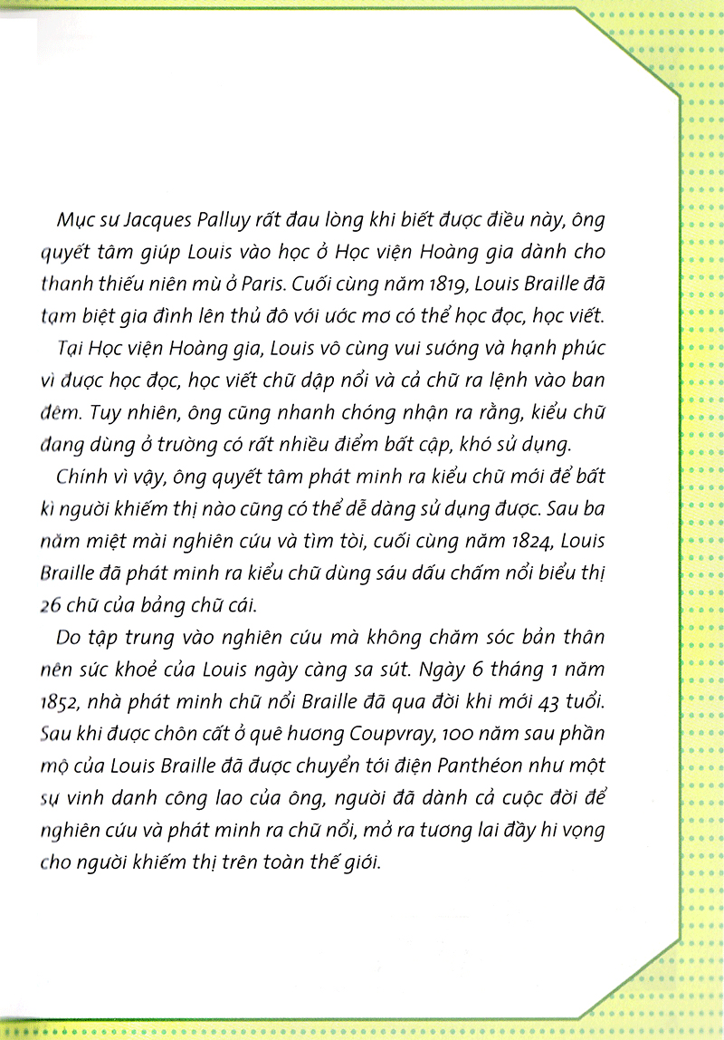 who? chuyện kể về danh nhân thế giới - louis braille (tái bản 2023) - Ảnh 6