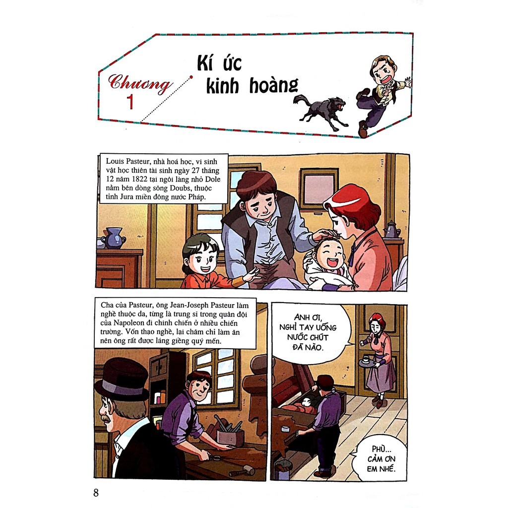 who? chuyện kể về danh nhân thế giới - louis pasteur (tái bản 2020) - Ảnh 3