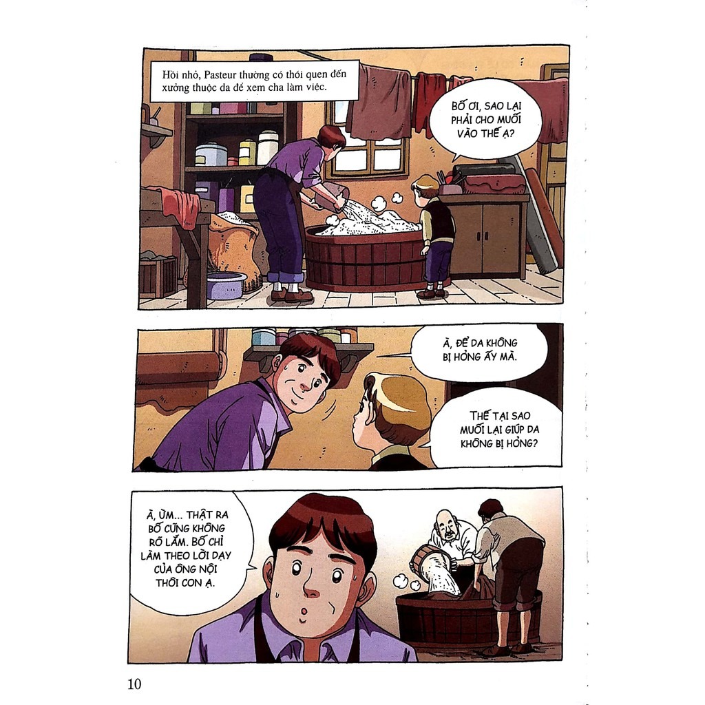 who? chuyện kể về danh nhân thế giới - louis pasteur (tái bản 2020) - Ảnh 5