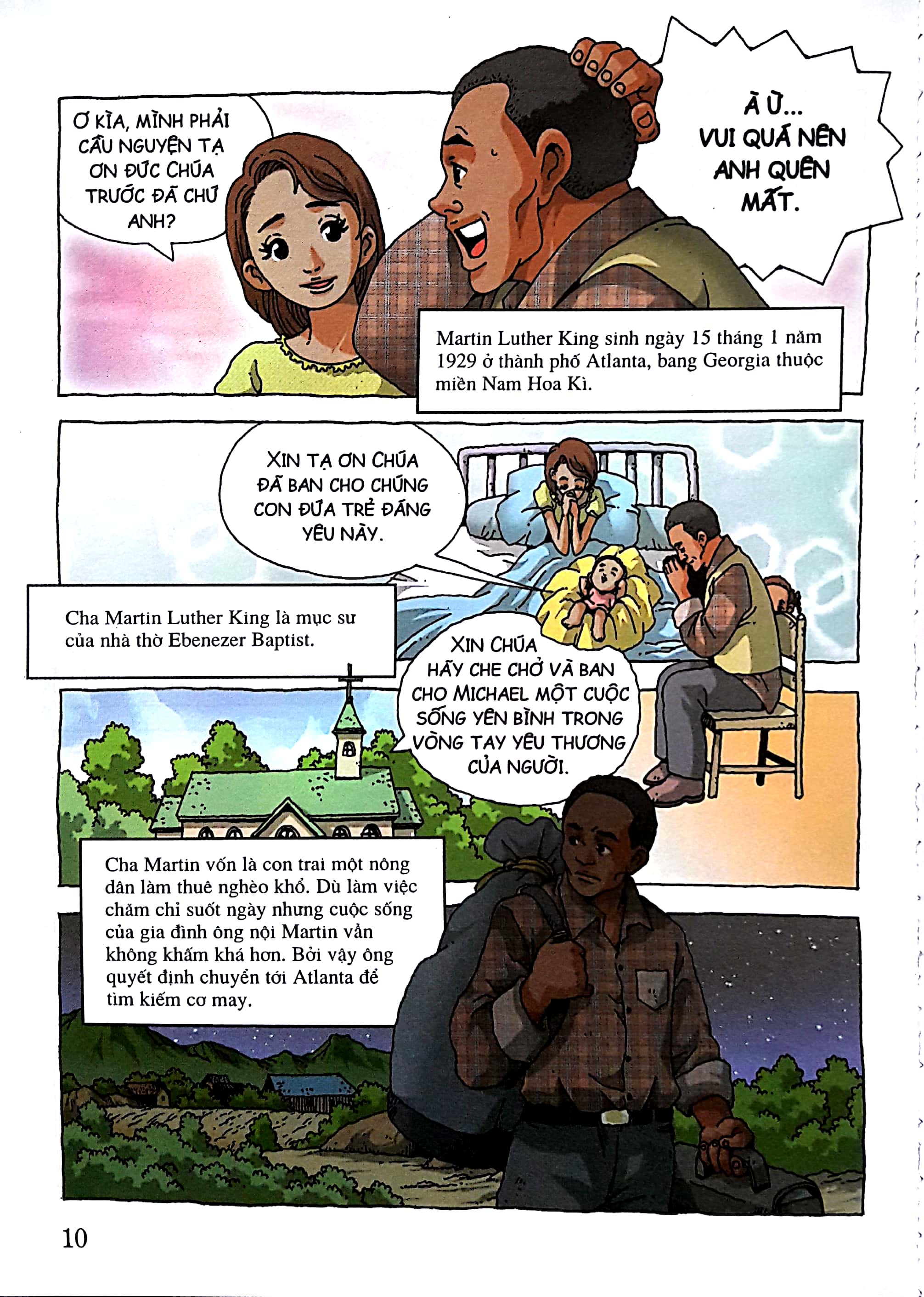 who? chuyện kể về danh nhân thế giới - martin luther king (tái bản 2023) - Ảnh 5