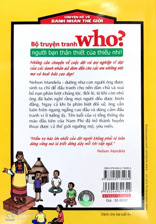 who? chuyện kể về danh nhân thế giới - nelson mandela (tái bản 2019) - Ảnh 5