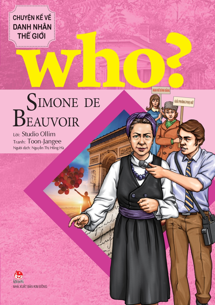 who? chuyện kể về danh nhân thế giới - simone de beauvoir - Ảnh 2