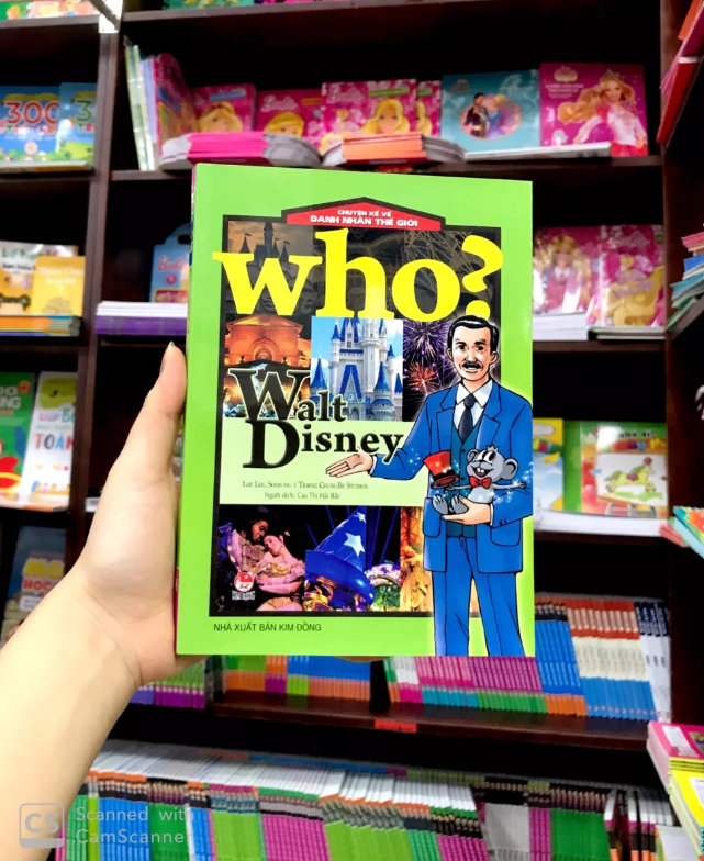 who? chuyện kể về danh nhân thế giới - walt disney (tái bản 2019) - Ảnh 6
