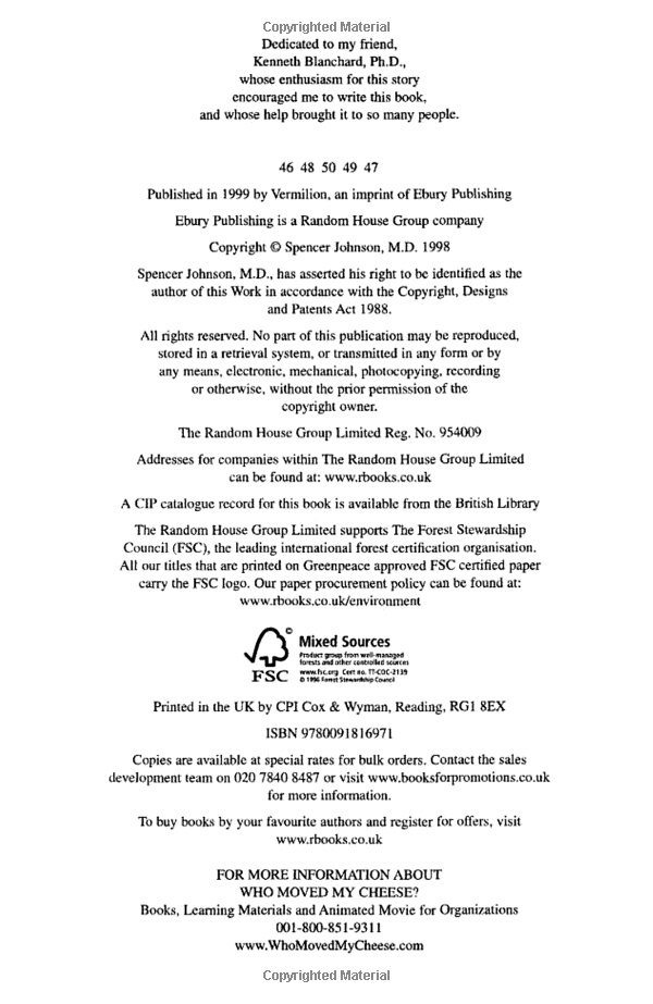 who moved my cheese - Ảnh 8