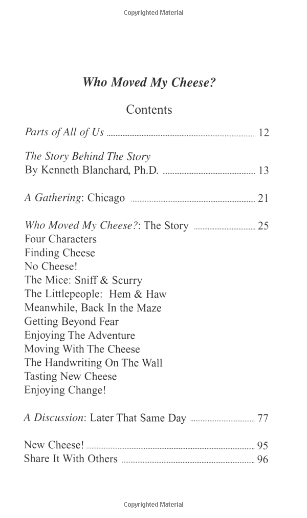 who moved my cheese?: an amazing way to deal with change in your work and in your life - Ảnh 3