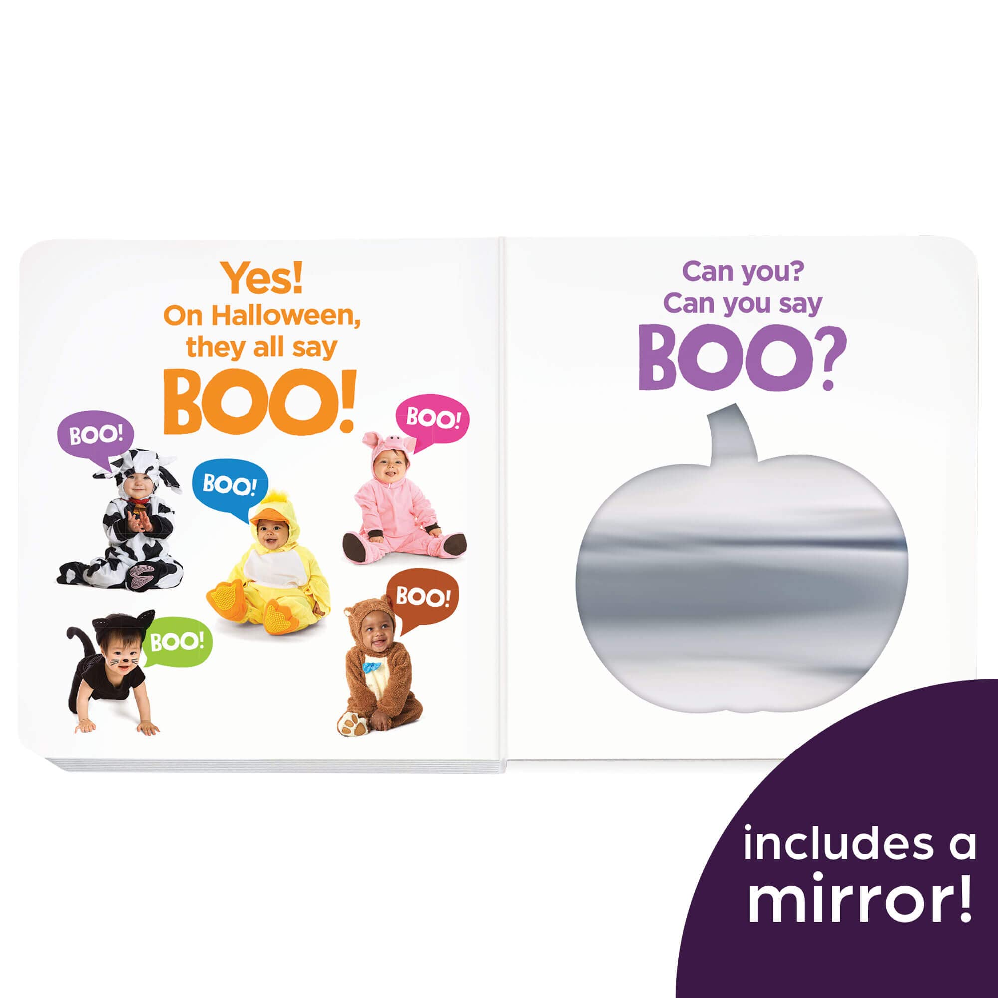 who says boo?: baby's first halloween book (includes a mirror!) - Ảnh 7