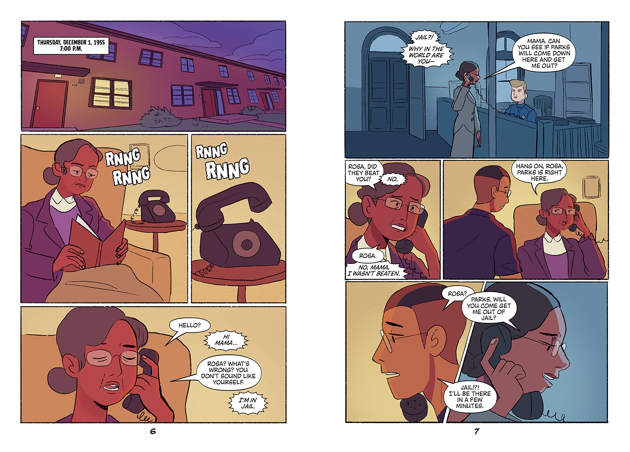 who sparked the montgomery bus boycott?: rosa parks: a who hq graphic novel - Ảnh 3
