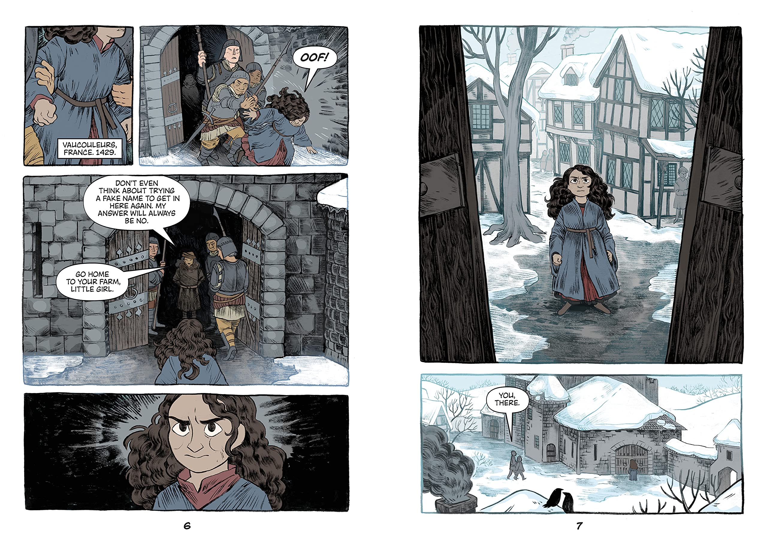 who was the girl warrior of france?: joan of arc: a who hq graphic novel - Ảnh 3