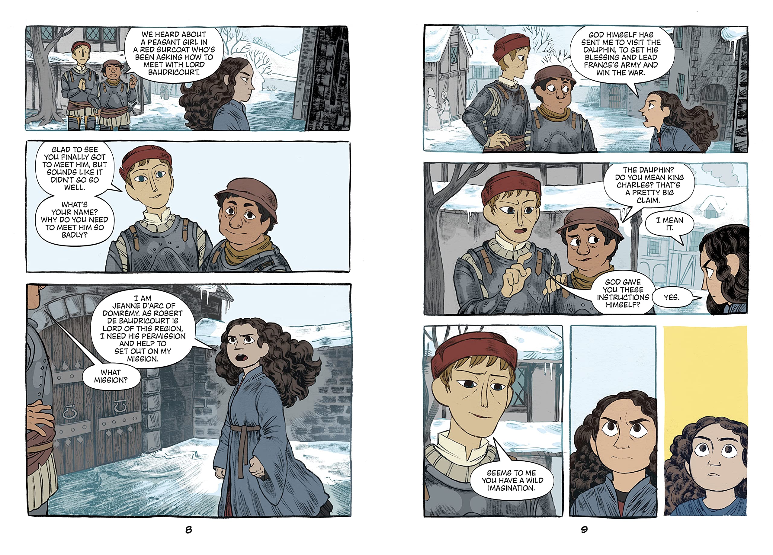 who was the girl warrior of france?: joan of arc: a who hq graphic novel - Ảnh 4