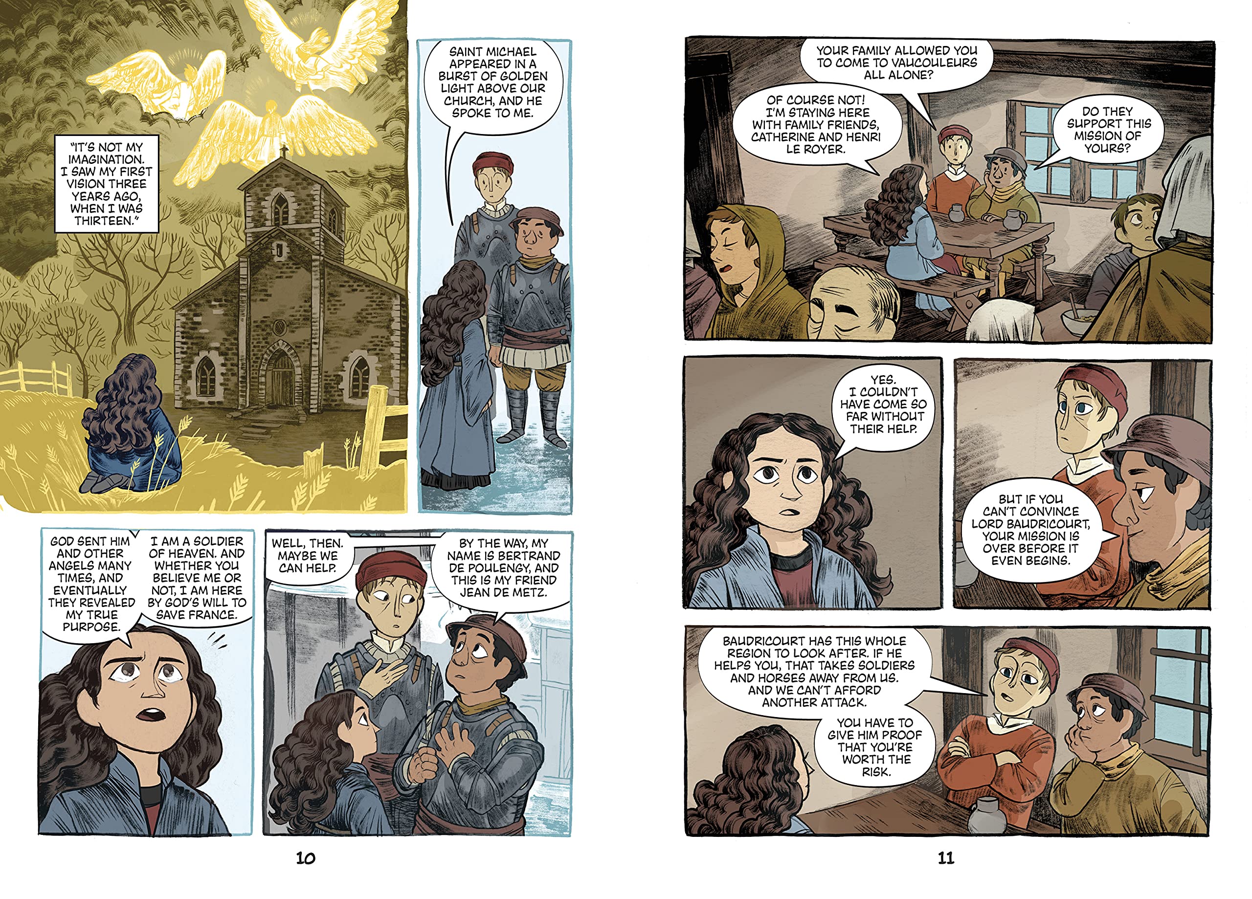 who was the girl warrior of france?: joan of arc: a who hq graphic novel - Ảnh 5