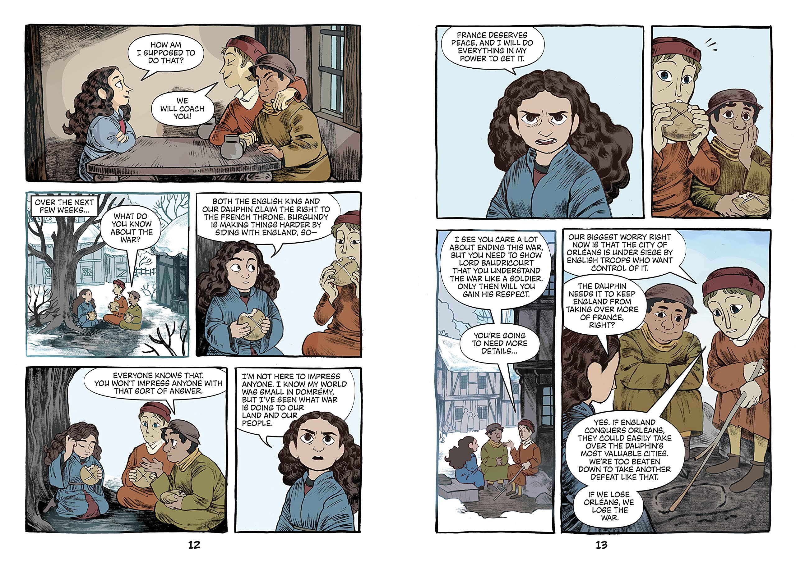 who was the girl warrior of france?: joan of arc: a who hq graphic novel - Ảnh 6