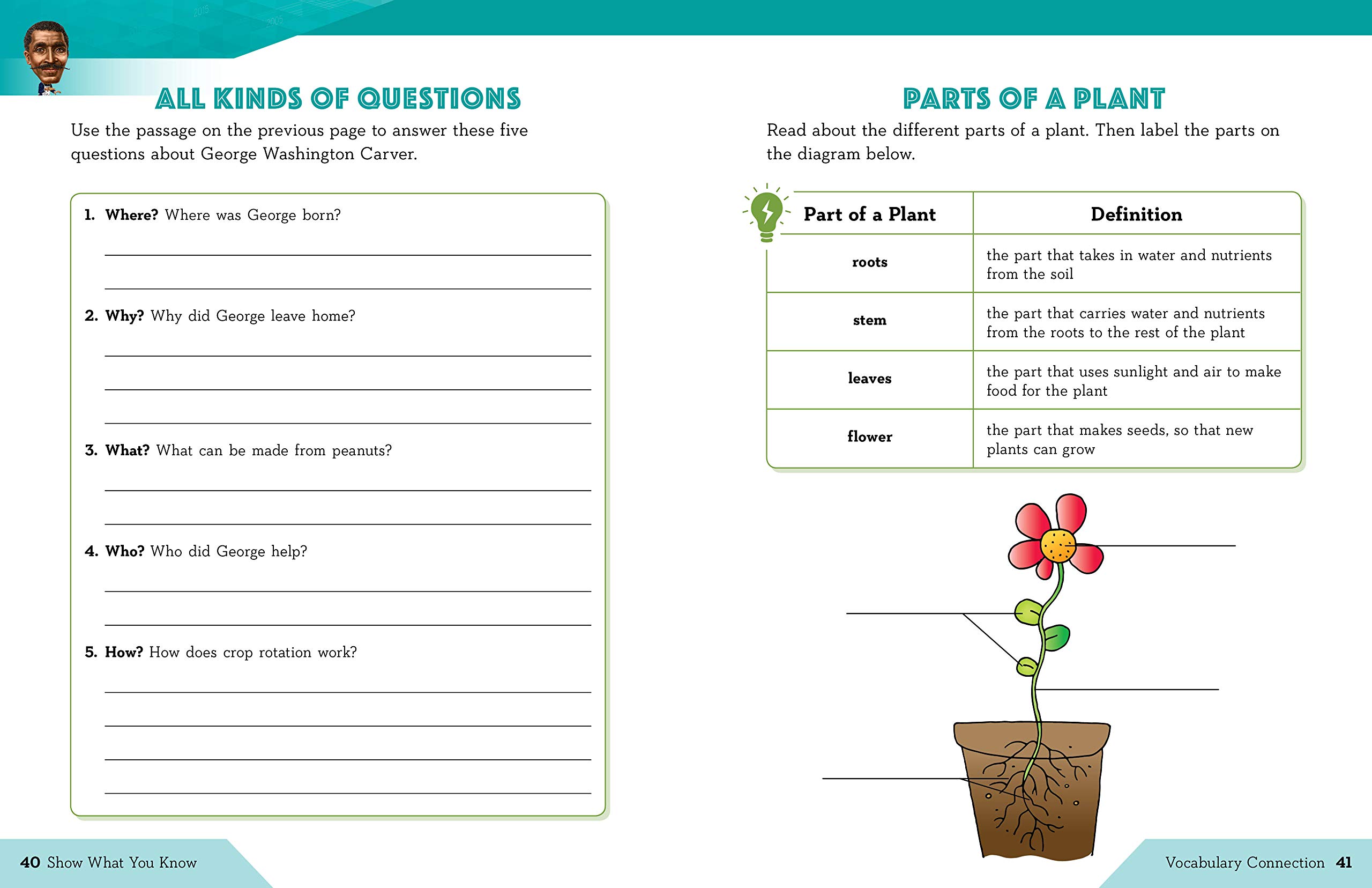 who was? workbook: grade 3 science/social studies - Ảnh 6
