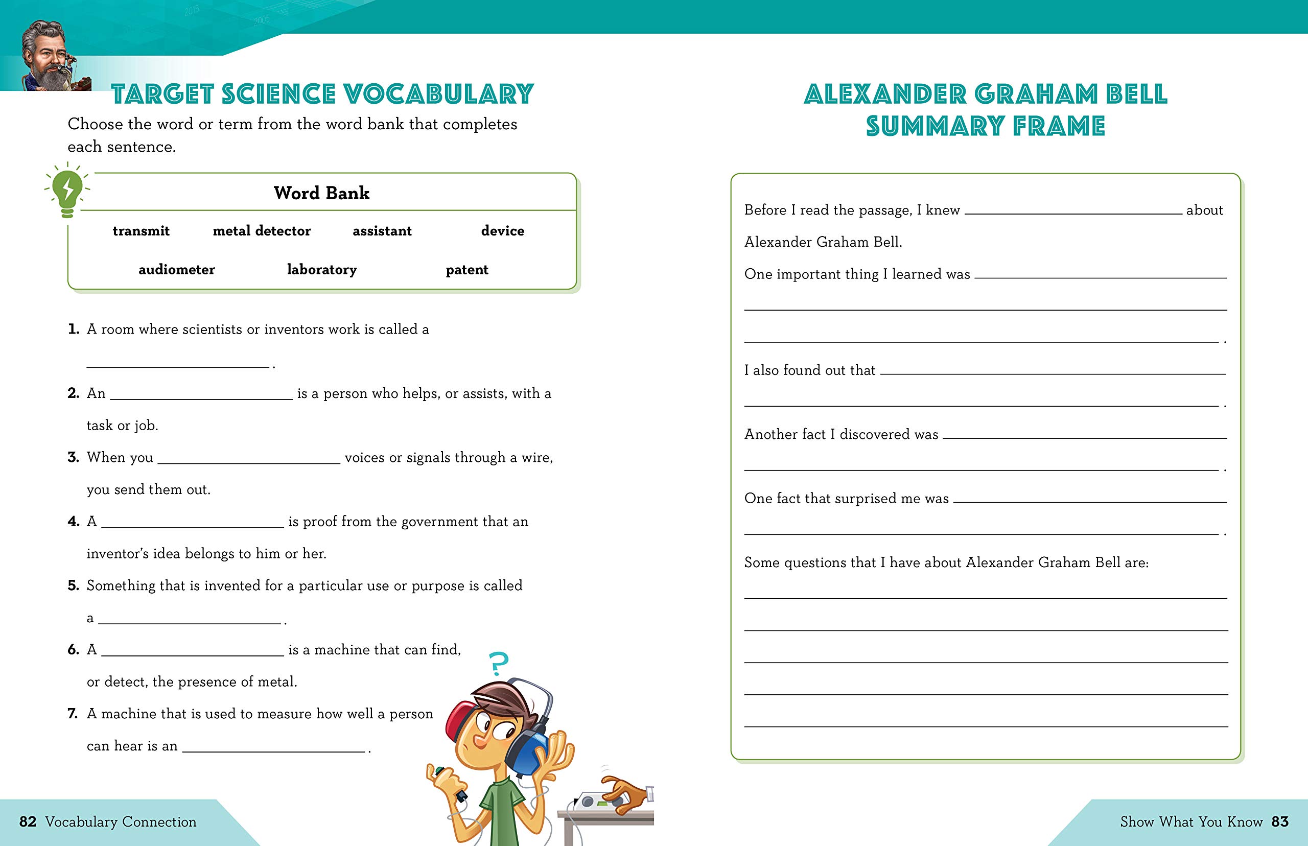 who was? workbook: grade 3 science/social studies - Ảnh 7