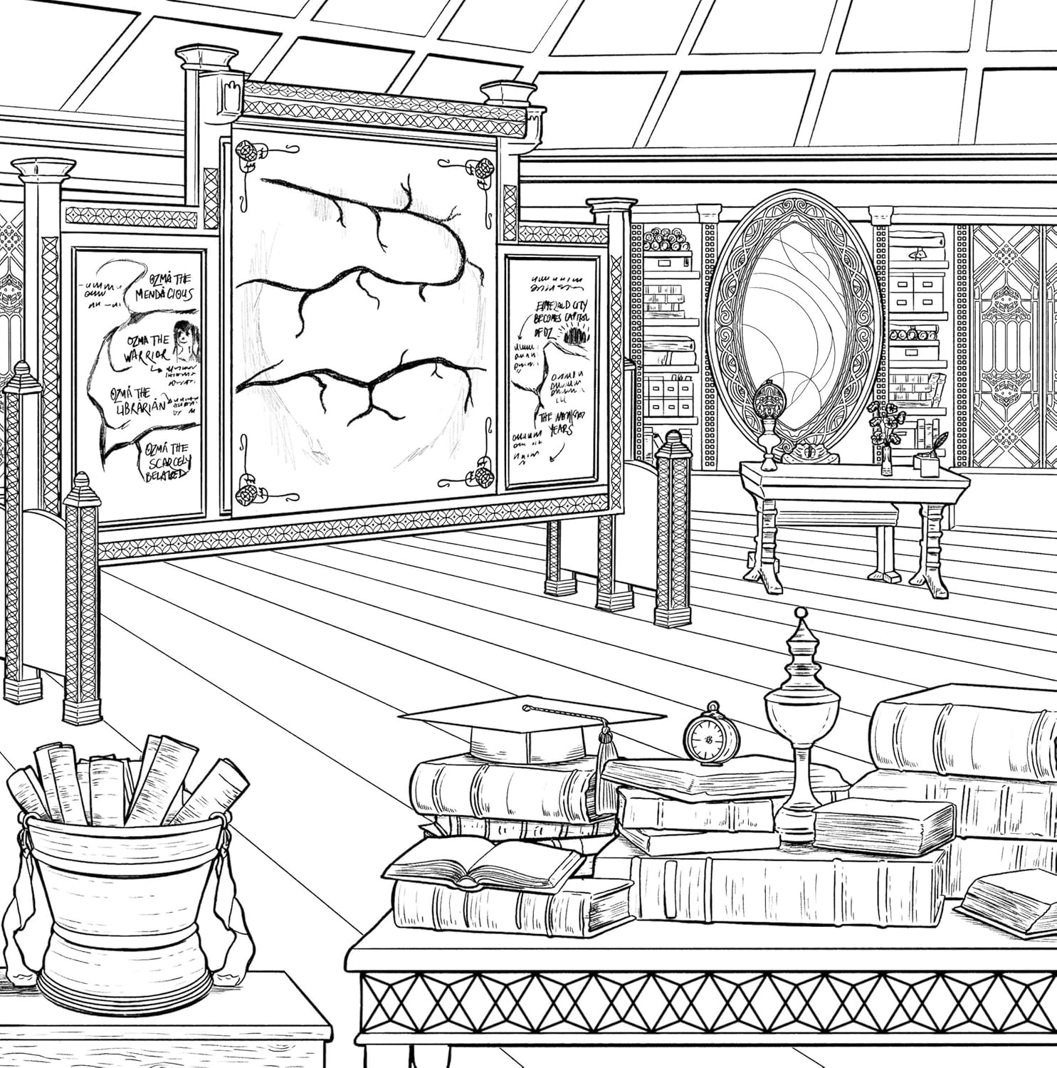 Wicked Film Official Coloring Book - Ảnh 4