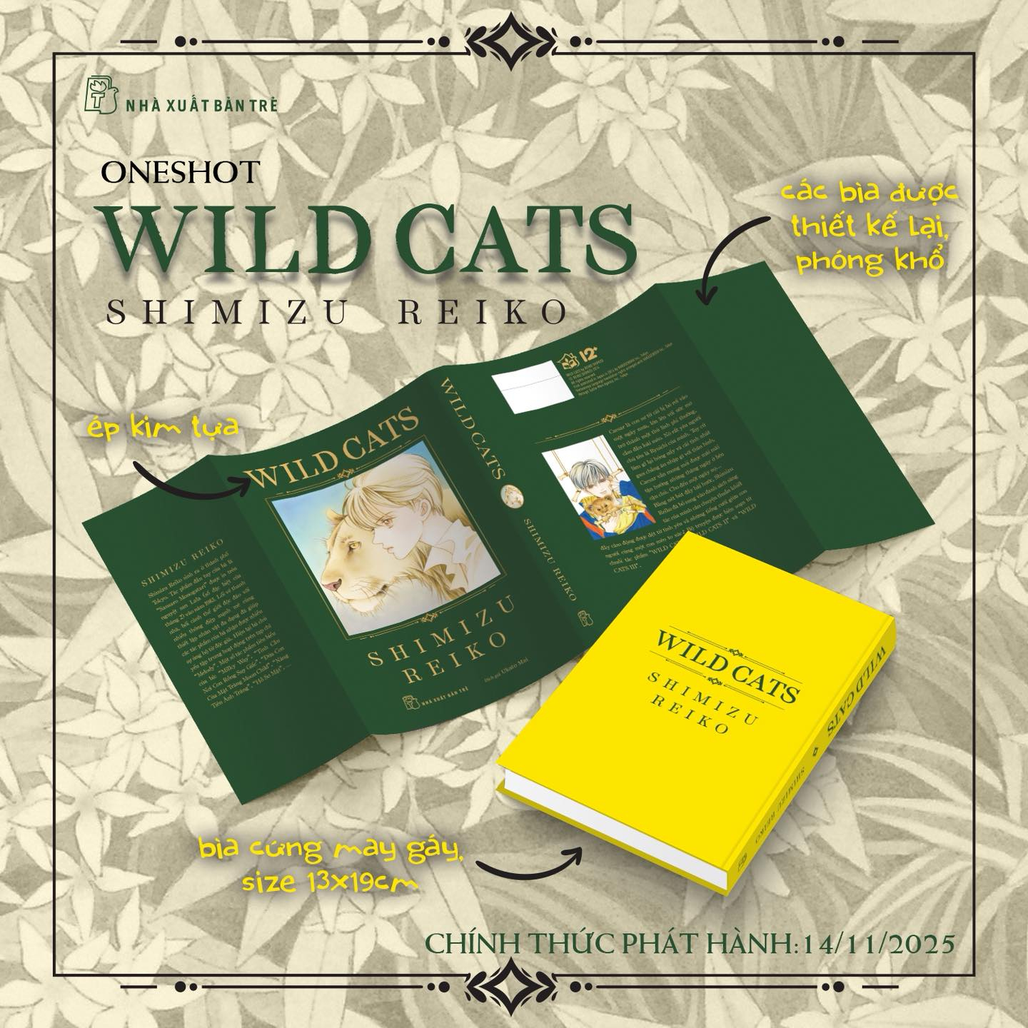 Wild Cats - Tặng Kèm Mini Poster + Card PVC - Ảnh 3