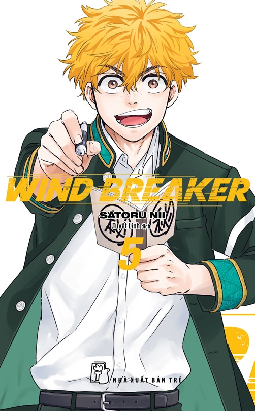 wind breaker - tập 5 - tặng kèm standee giấy bồi cứng - Ảnh 2