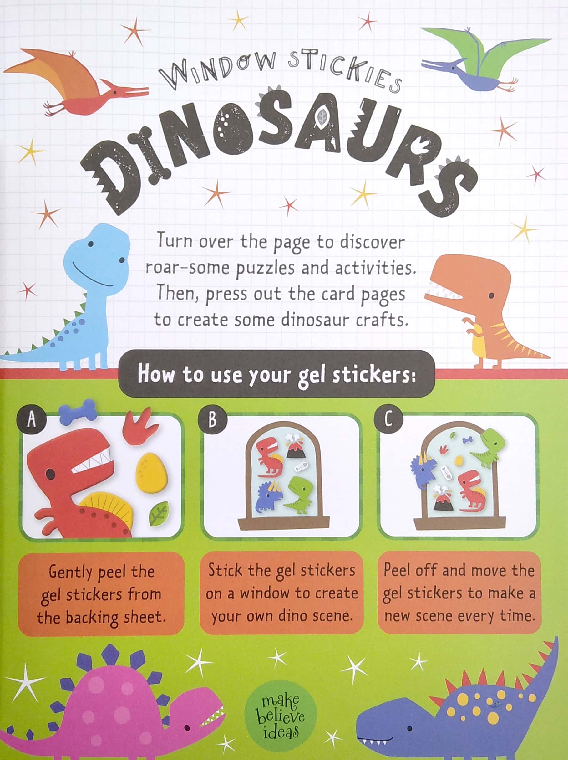 window stickies dinosaurs - Ảnh 3