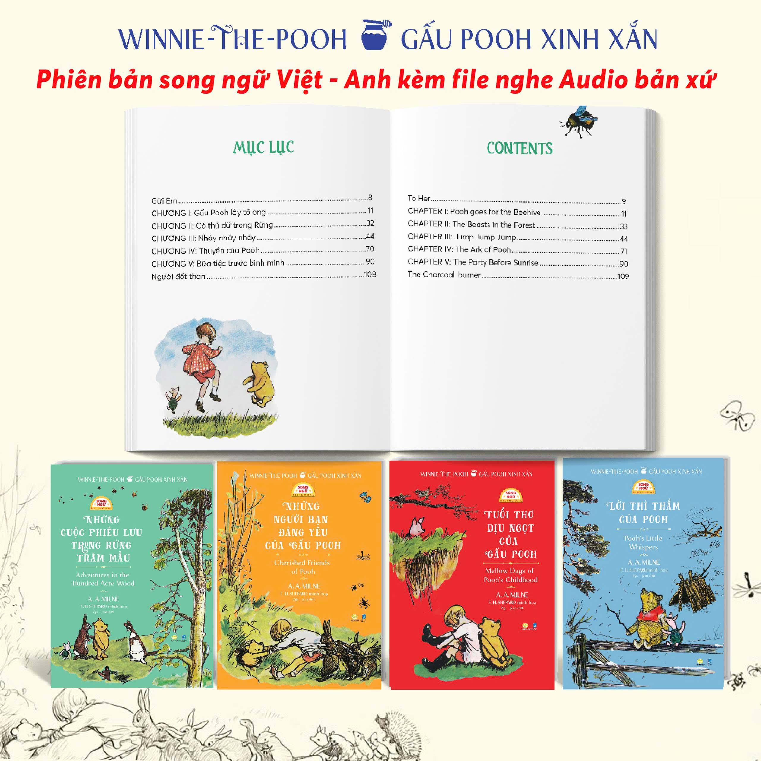 Winnie-The-Pooh - Gấu Pooh Xinh Xắn - Adventures In The Hundred Acre Wood - Những Cuộc Phiêu Lưu Trong Rừng Trăm Mẫu - Ảnh 4