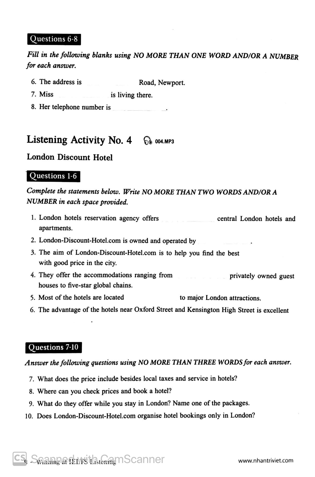 winning at ielts listening (tái bản) - Ảnh 5
