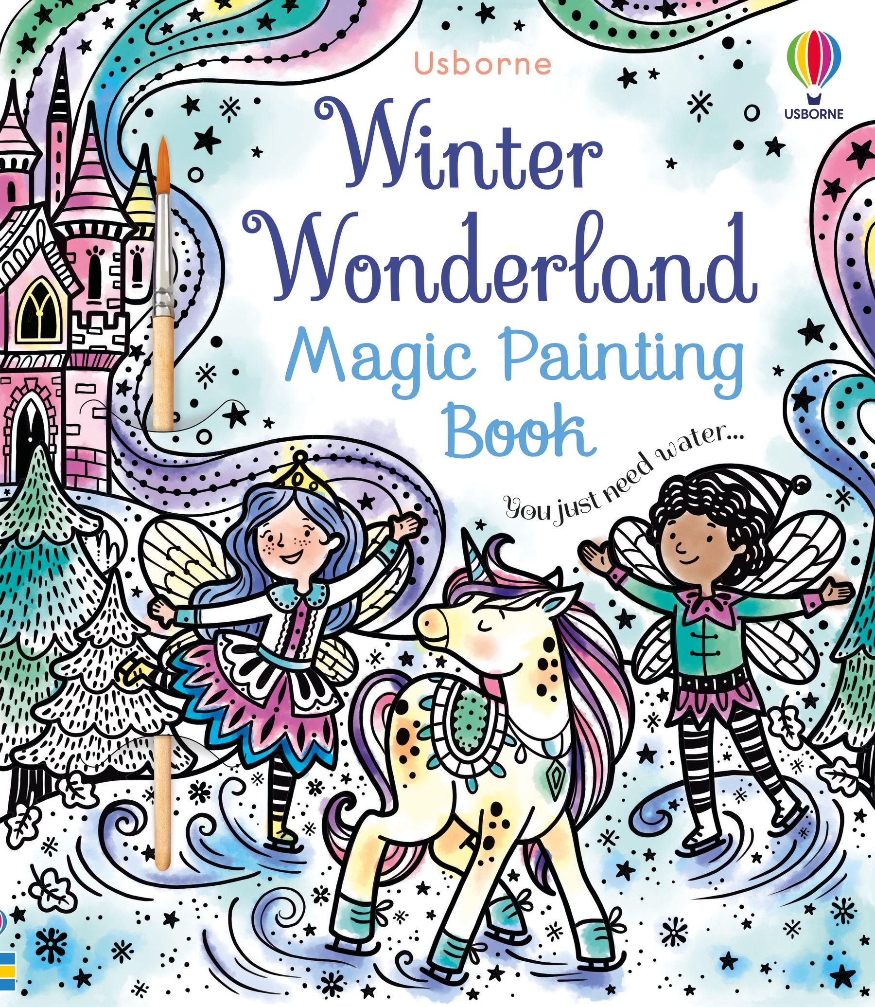 winter wonderland magic painting book - Ảnh 2