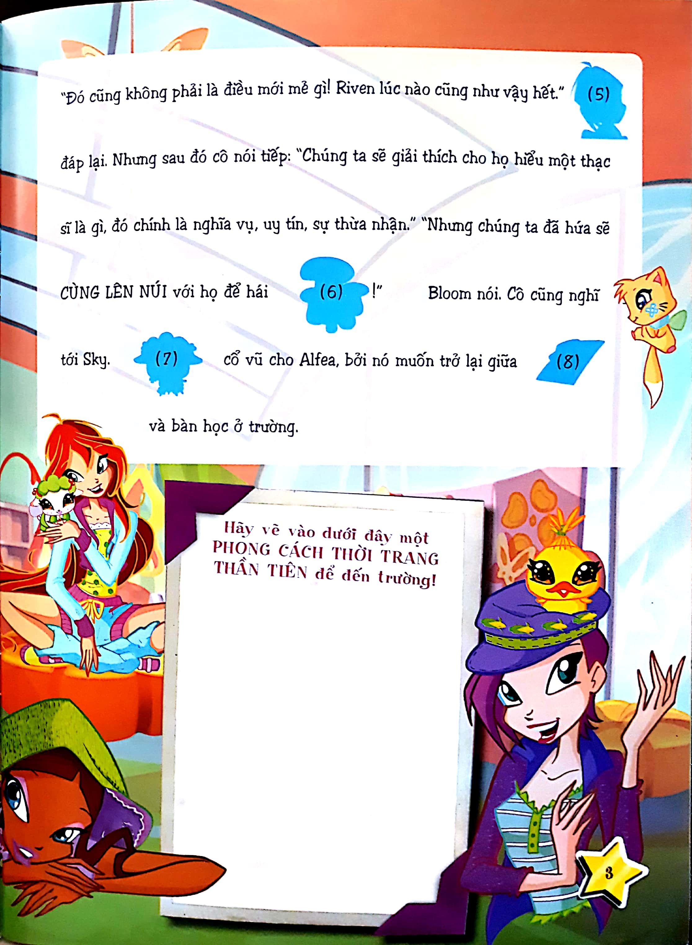 winx club stick and read - câu lạc bộ các tiên nữ sành điệu: trái tim rồng - Ảnh 4