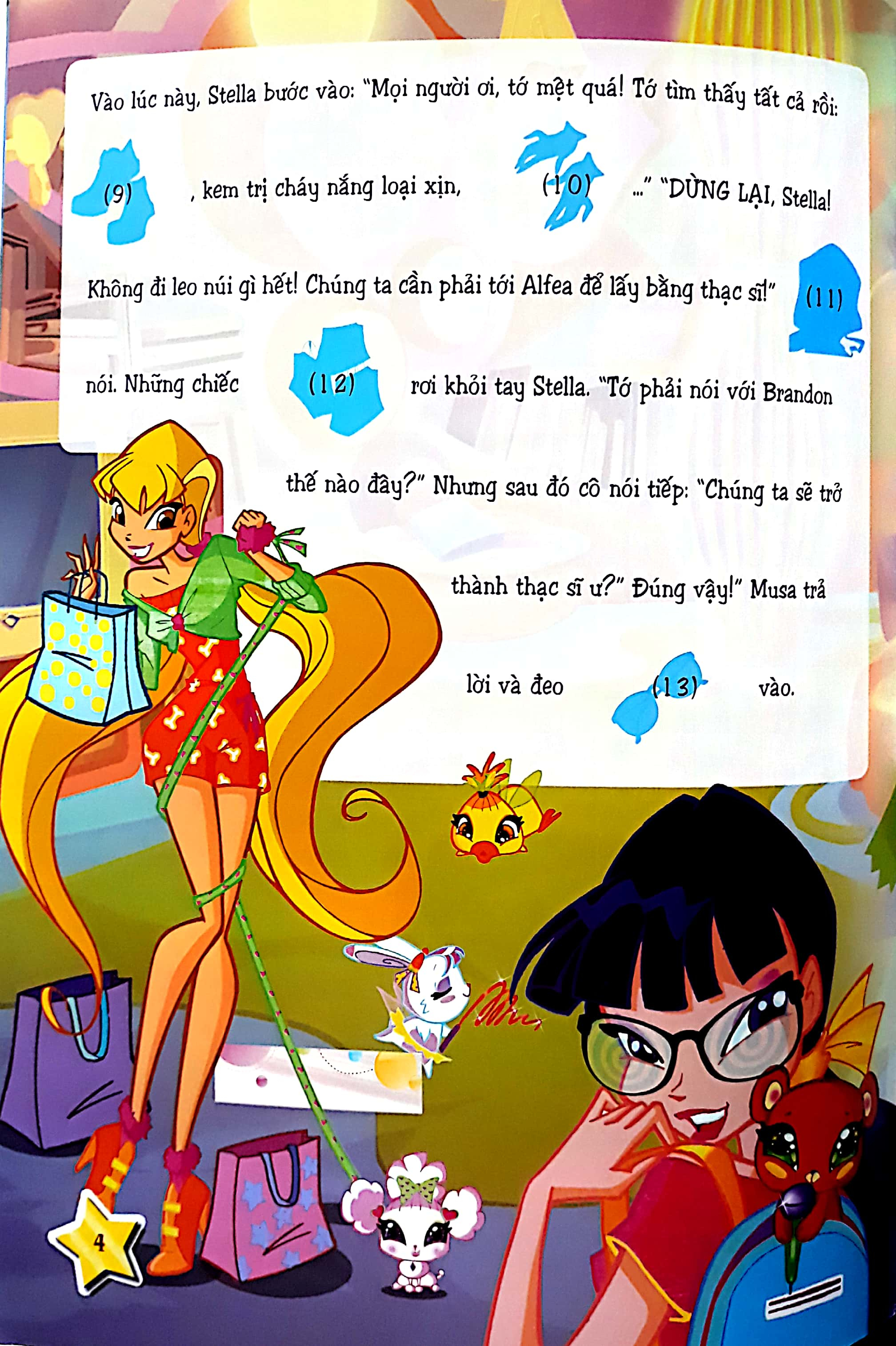 winx club stick and read - câu lạc bộ các tiên nữ sành điệu: trái tim rồng - Ảnh 5
