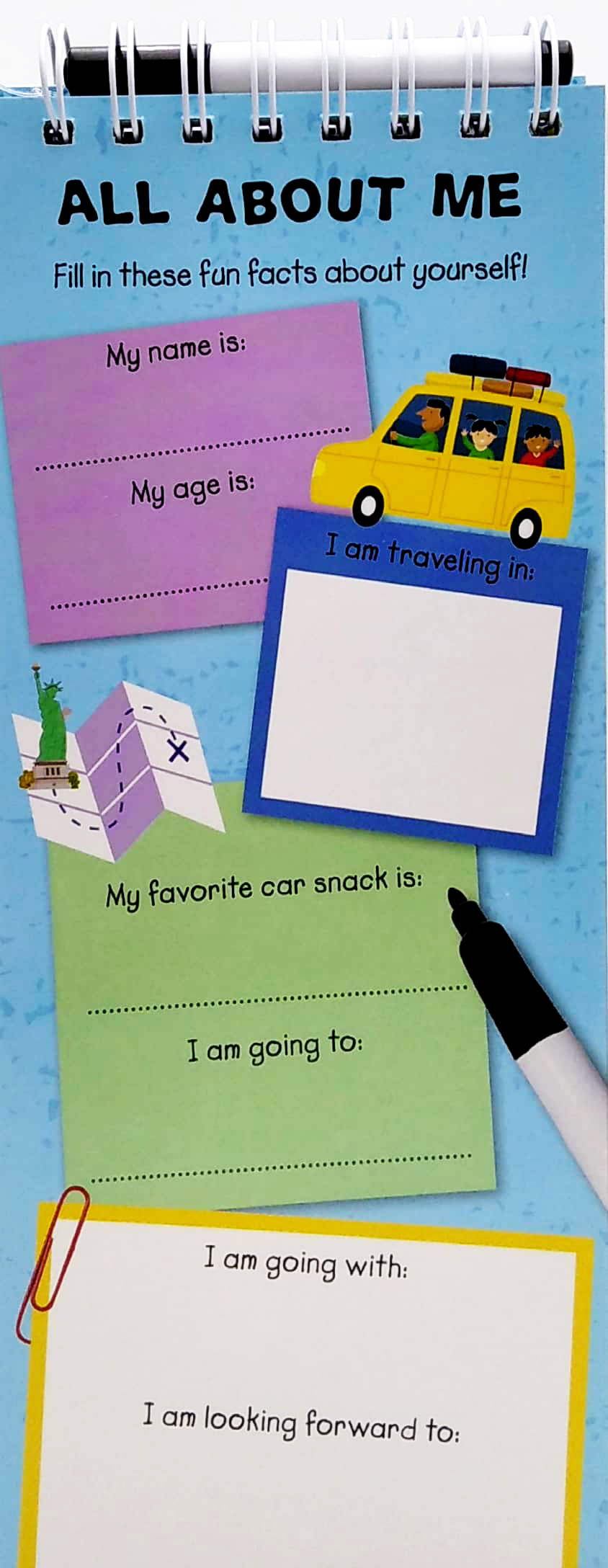 wipe clean activities: road trip - Ảnh 4