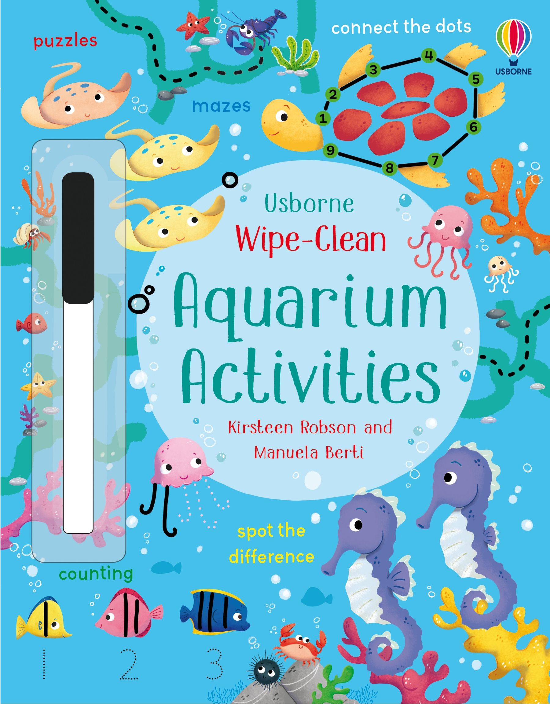wipe-clean aquarium activities - Ảnh 2