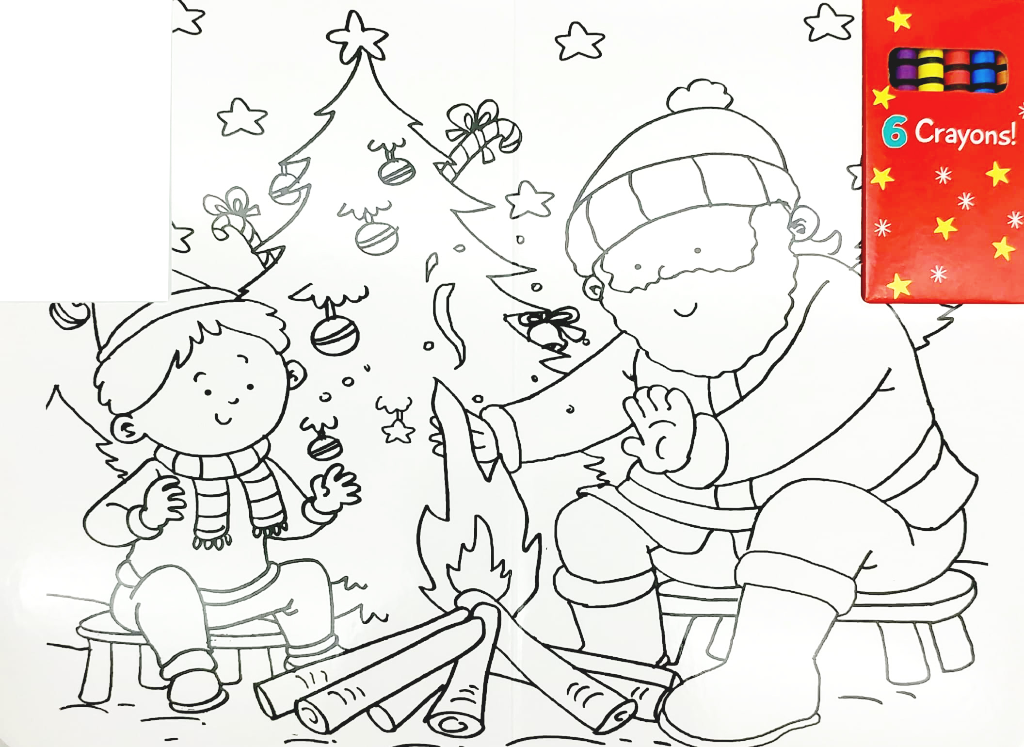 wipe clean colouring books - sleigh - Ảnh 5