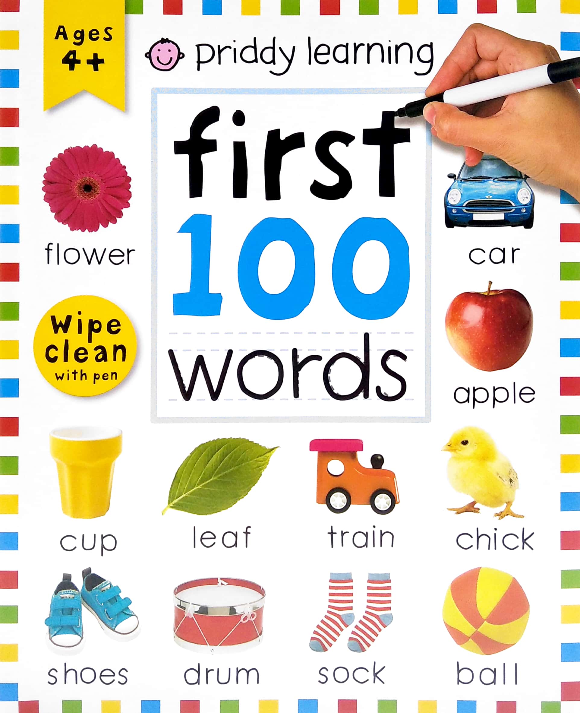 wipe clean: first 100 words (enclosed spiral binding) - Ảnh 2