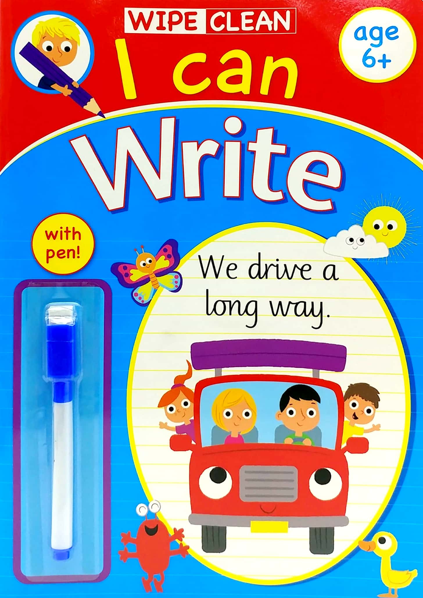 wipe clean: i can write - book with pen - Ảnh 2