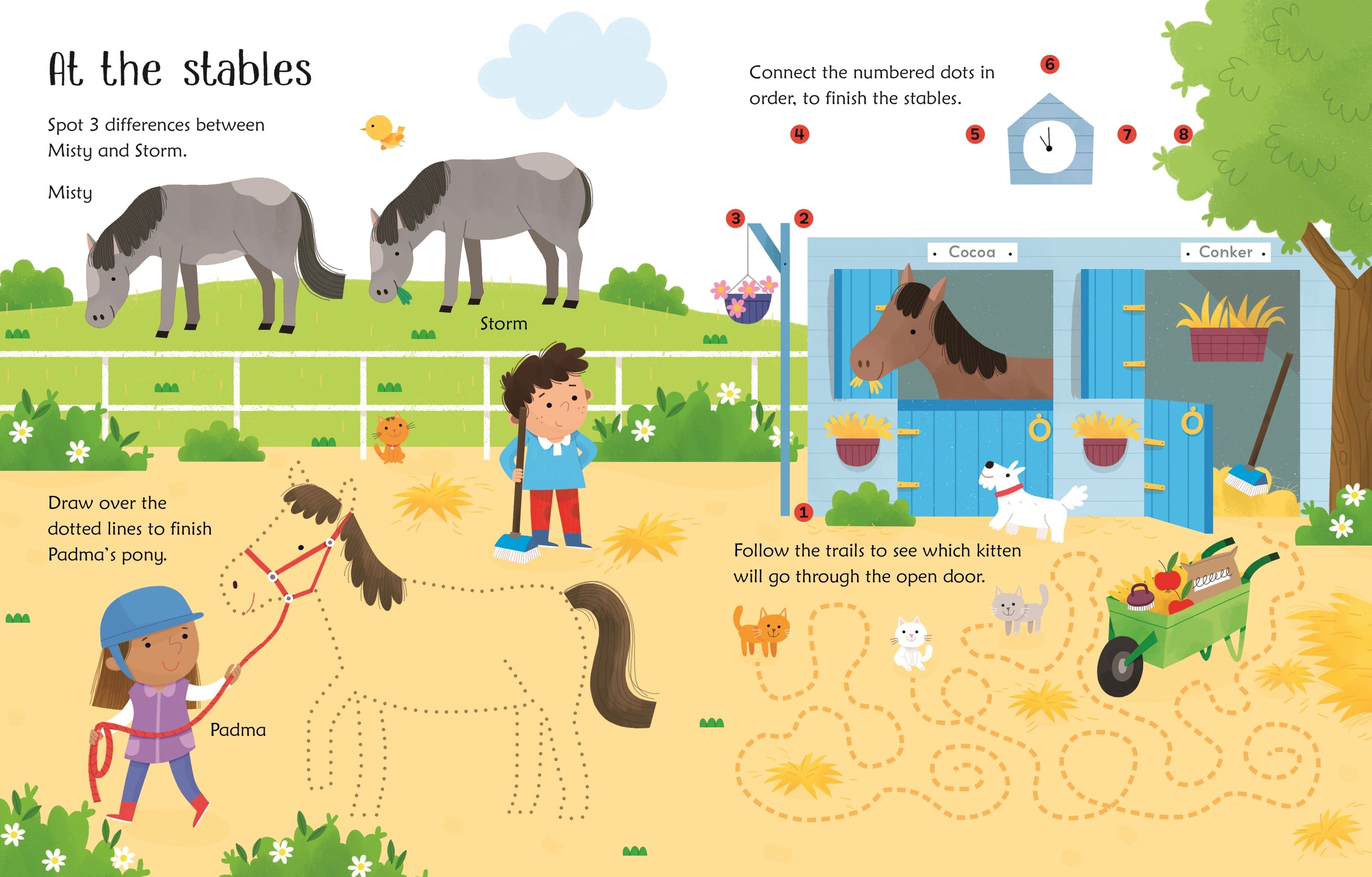 wipe-clean pet activities - Ảnh 4