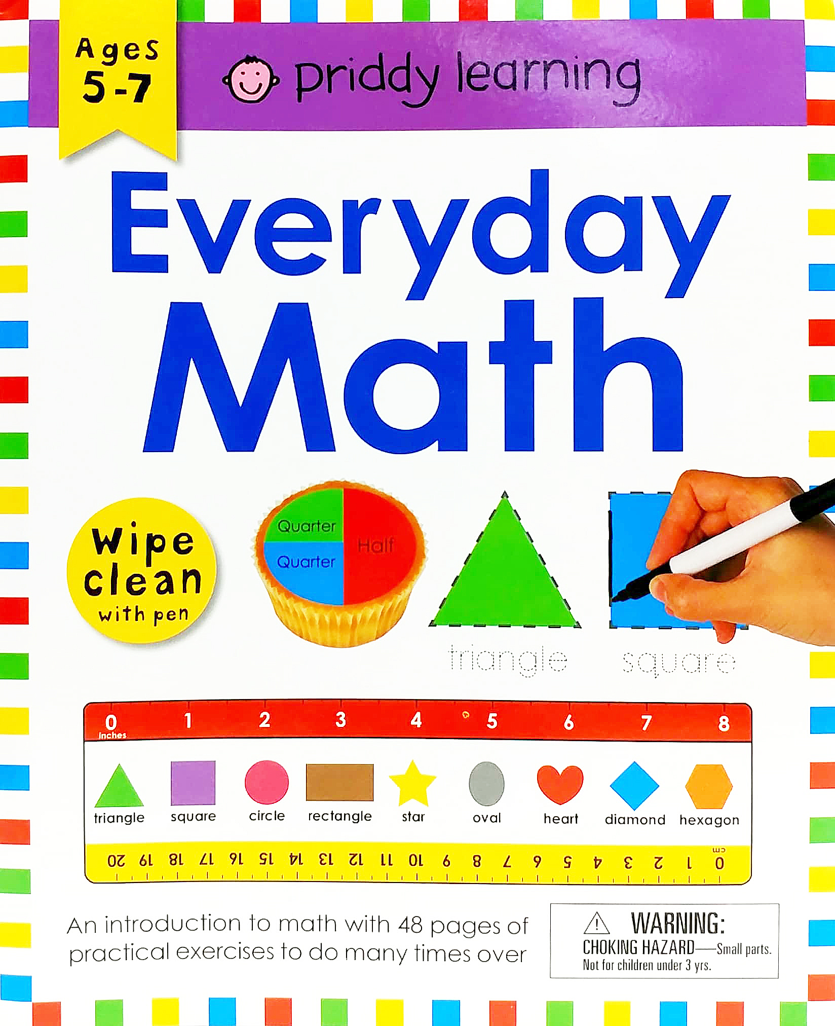 wipe clean workbook: everyday math - Ảnh 2