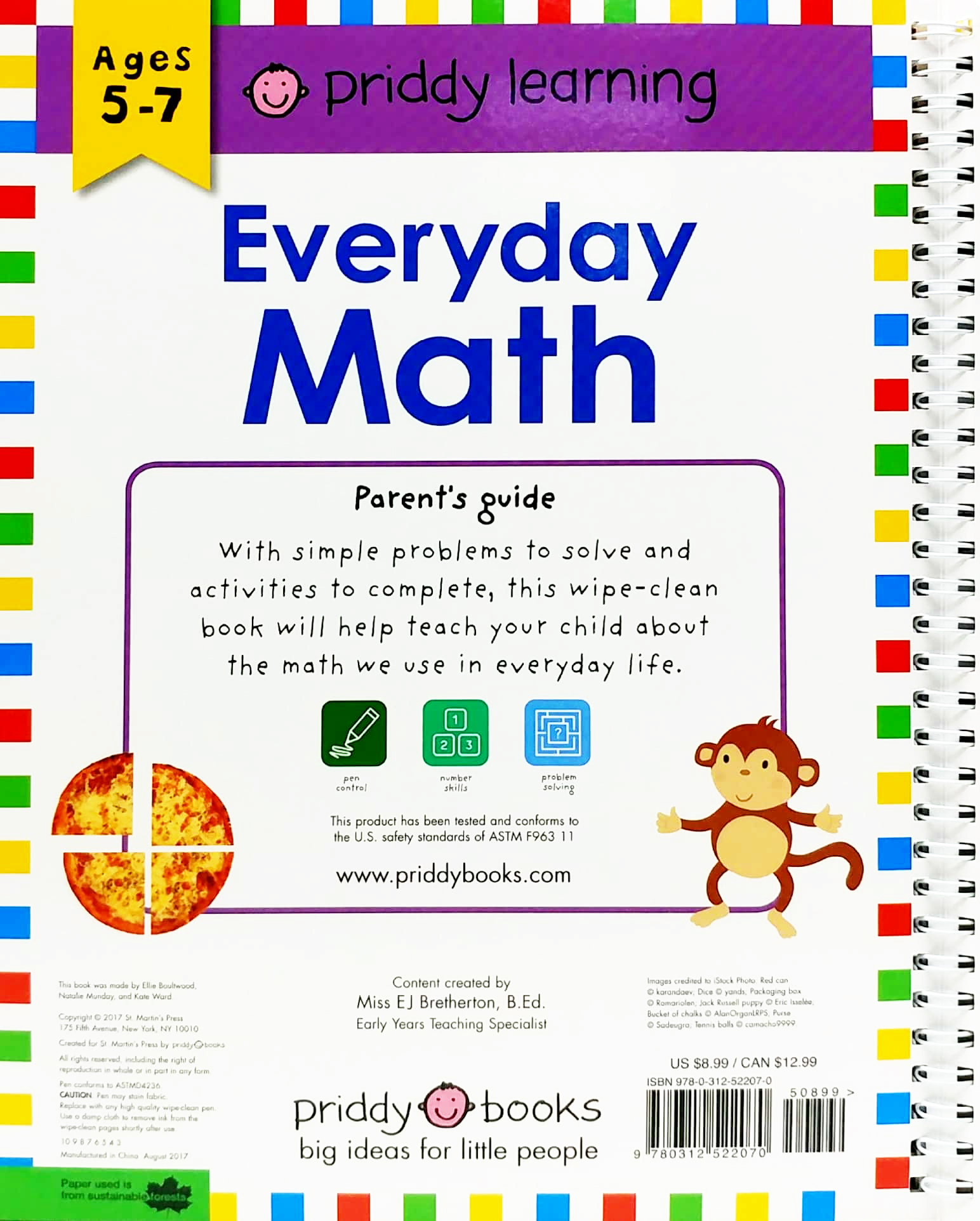 wipe clean workbook: everyday math - Ảnh 6