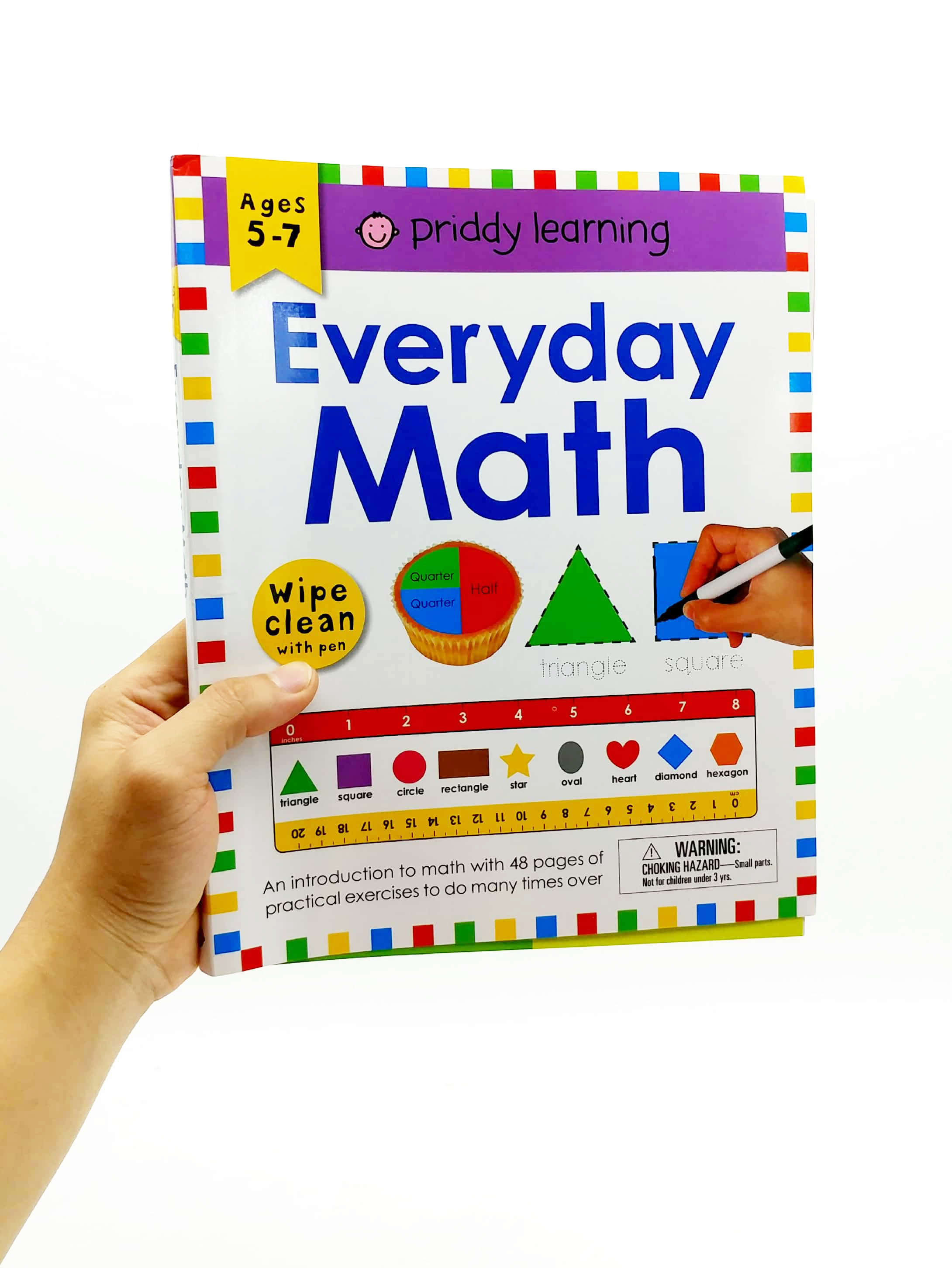 wipe clean workbook: everyday math - Ảnh 7
