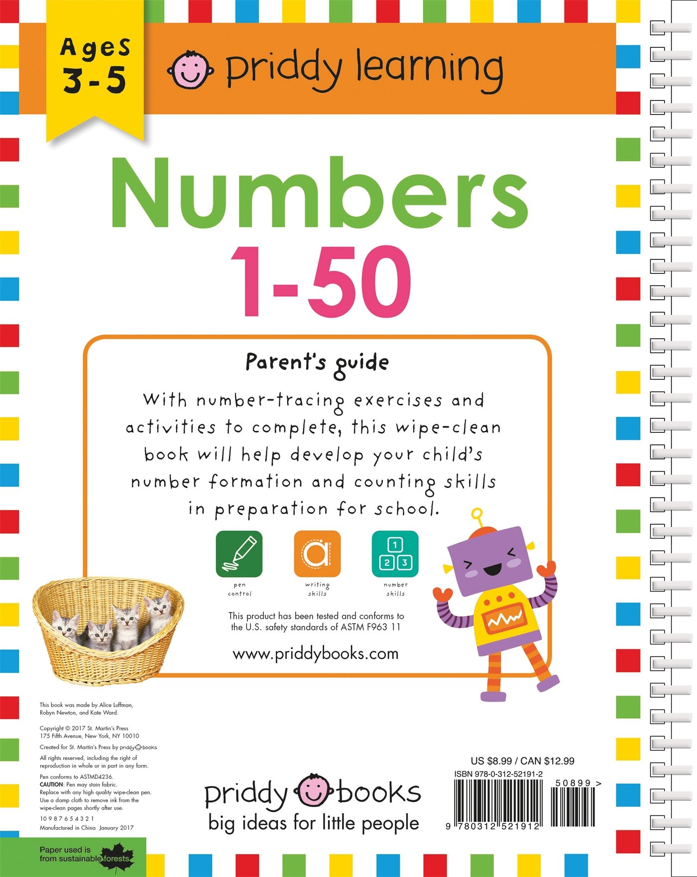 wipe clean workbook: numbers 1-50 - Ảnh 5