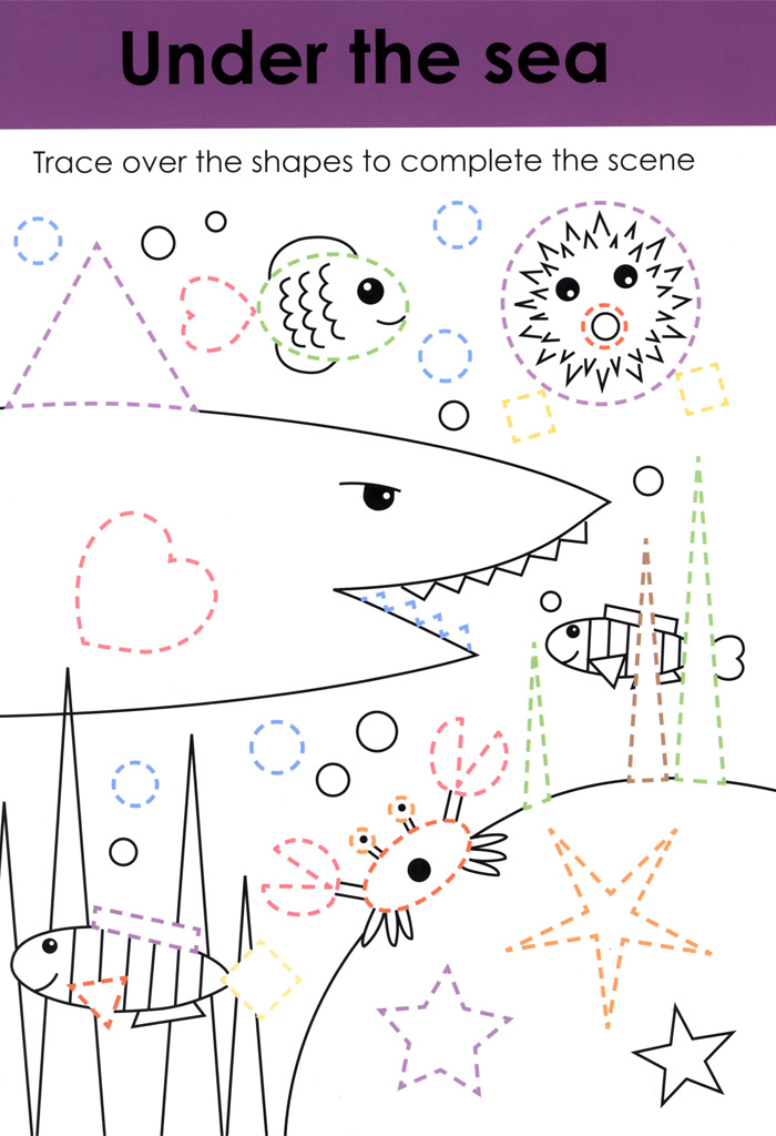 wipe clean workbook tracing and pen control - Ảnh 9