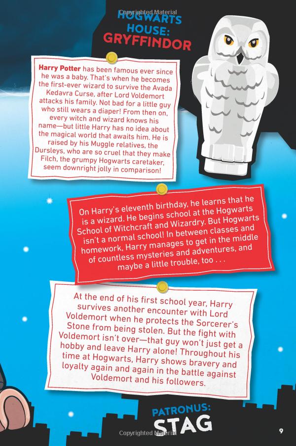 witches and wizards character handbook (lego harry potter) (lego wizarding world of harry potter) - Ảnh 10