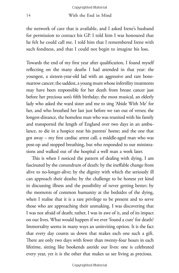 with the end in mind : how to live and die well - Ảnh 11