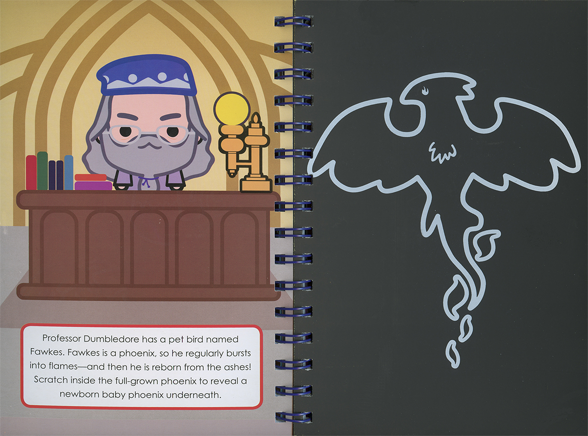 wizarding world: hidden creatures scratch magic (j.k. rowling's wizarding world) (harry potter) - Ảnh 2