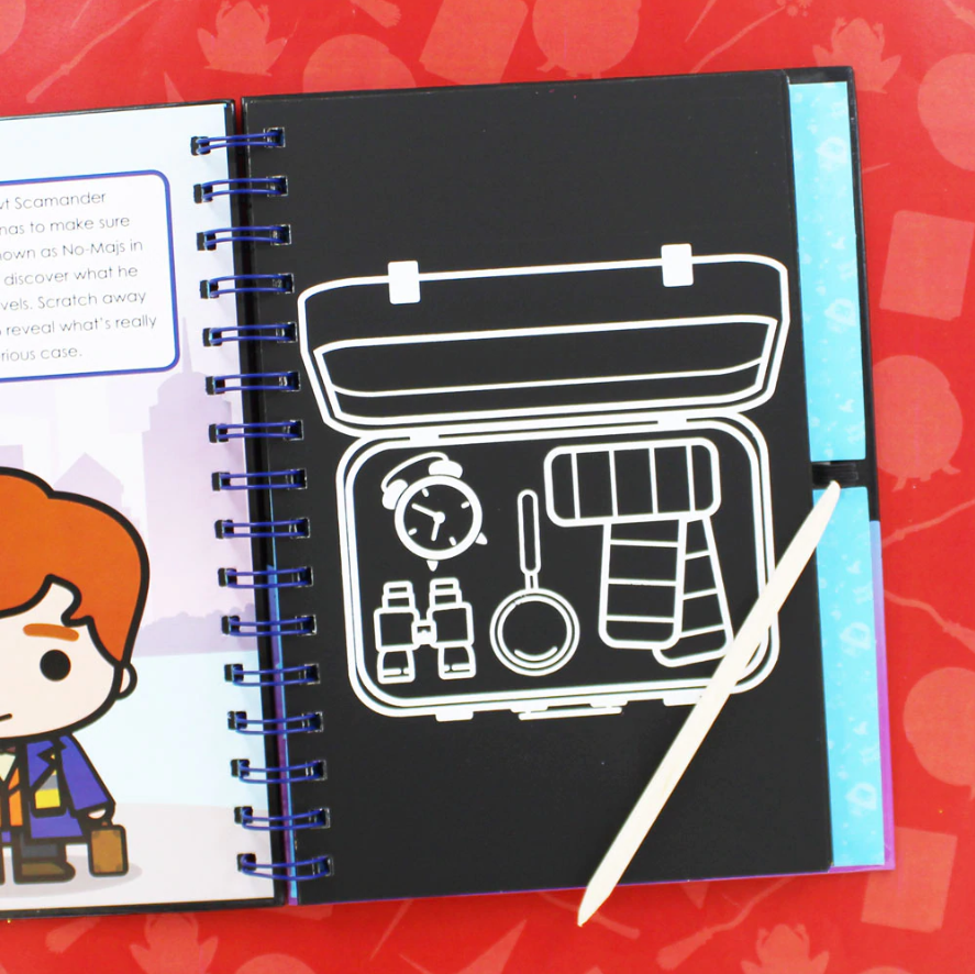 wizarding world: hidden creatures scratch magic (j.k. rowling's wizarding world) (harry potter) - Ảnh 3