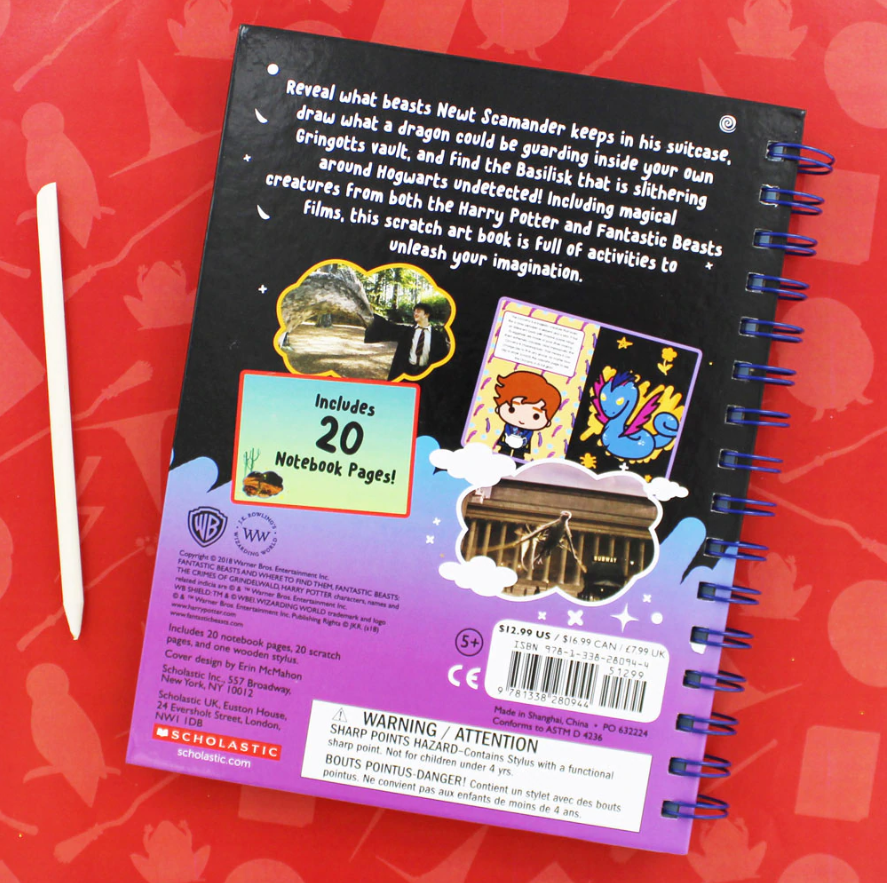 wizarding world: hidden creatures scratch magic (j.k. rowling's wizarding world) (harry potter) - Ảnh 5