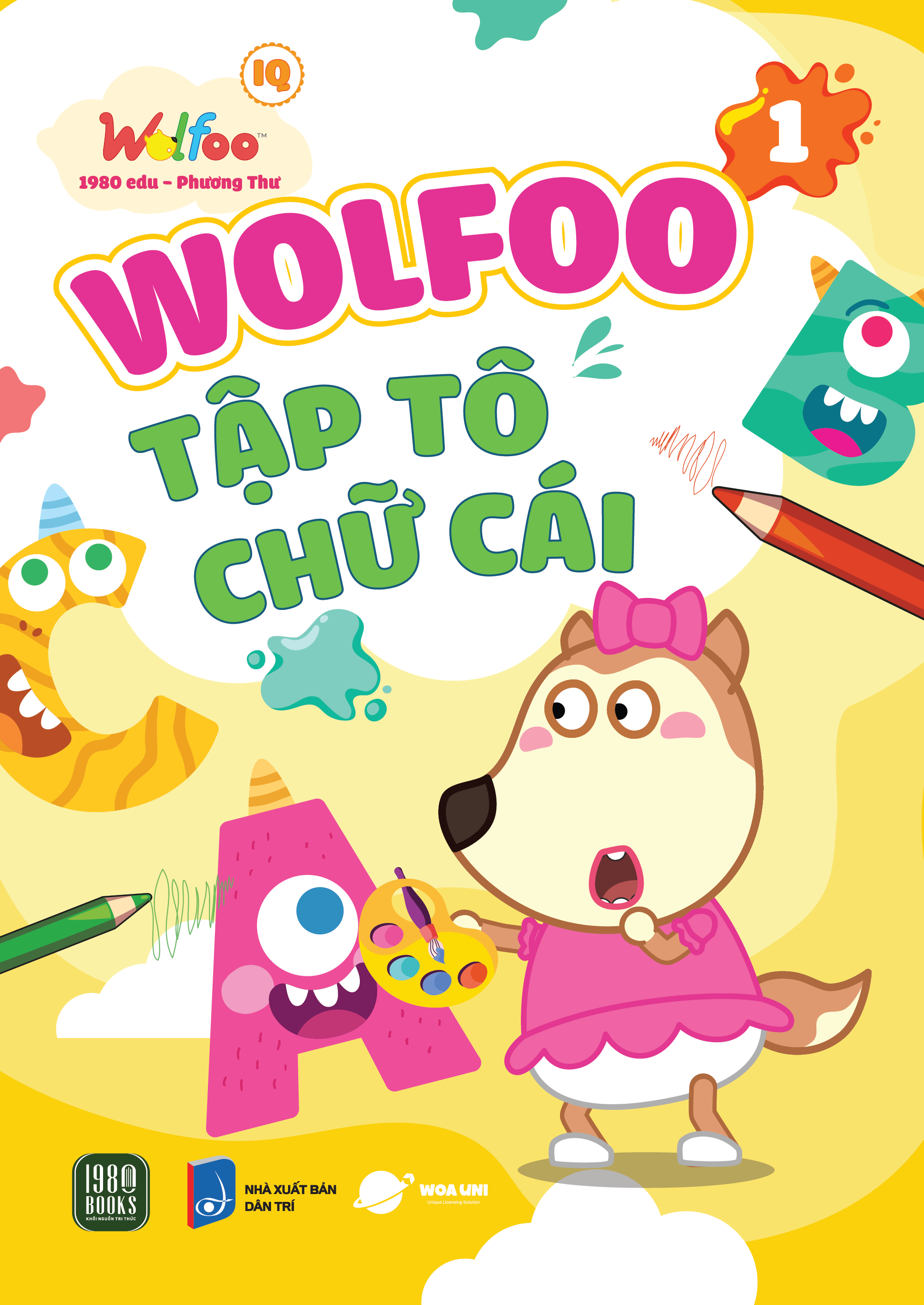 wolfoo iq - wolfoo tập tô chữ cái - tập 1 - Ảnh 2