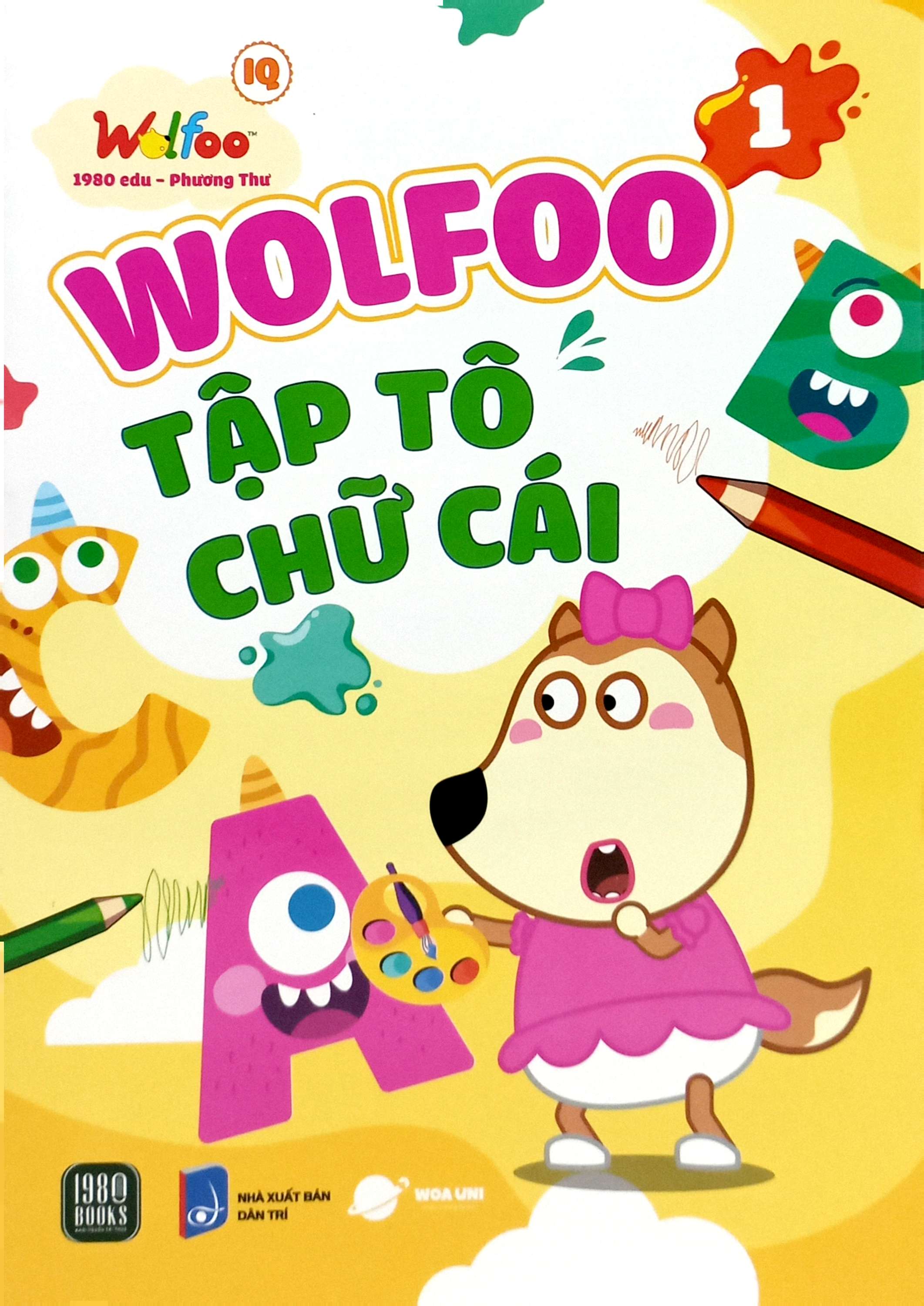 wolfoo iq - wolfoo tập tô chữ cái - tập 1 - Ảnh 3