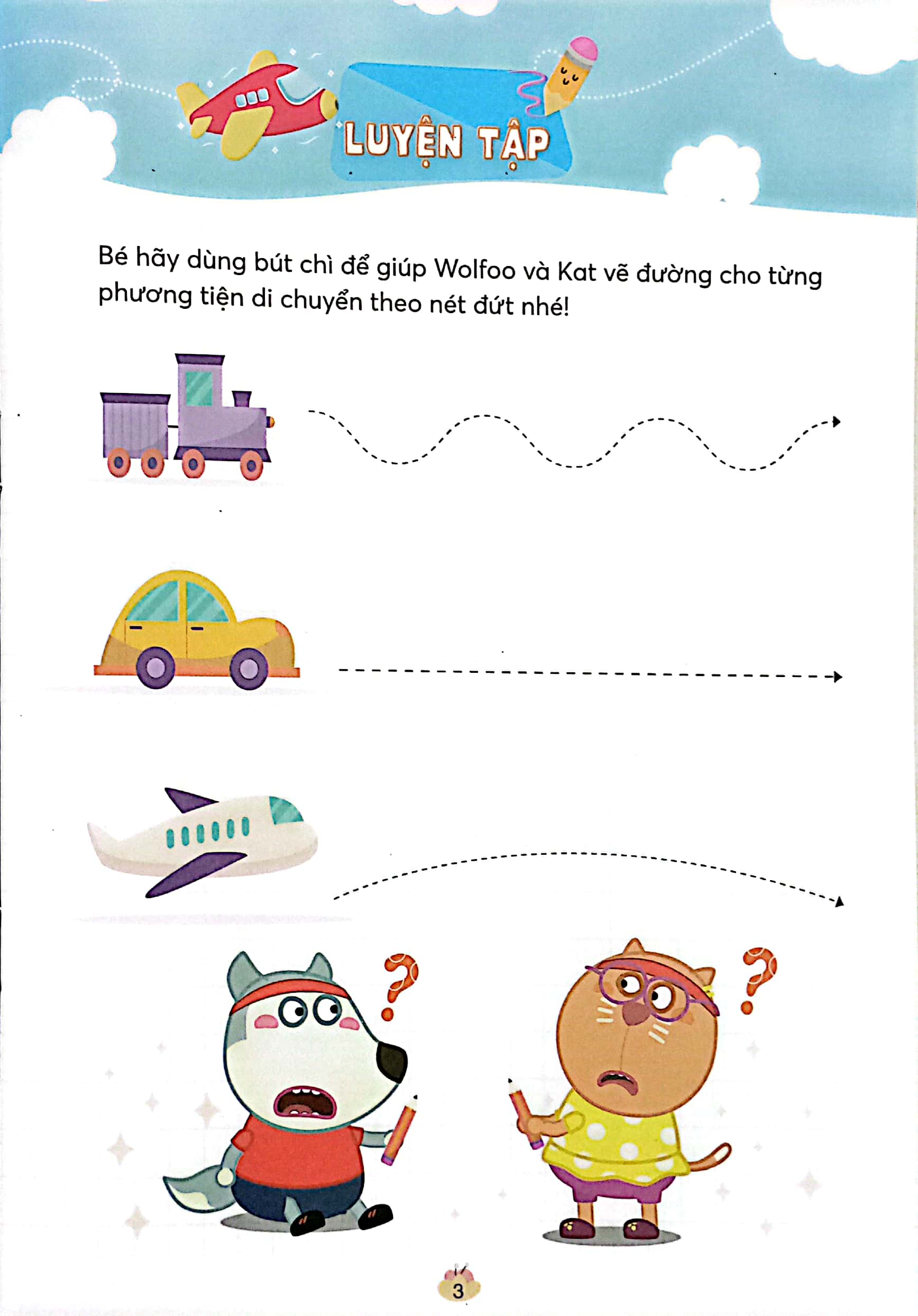 wolfoo iq - wolfoo tập tô chữ cái - tập 1 - Ảnh 5