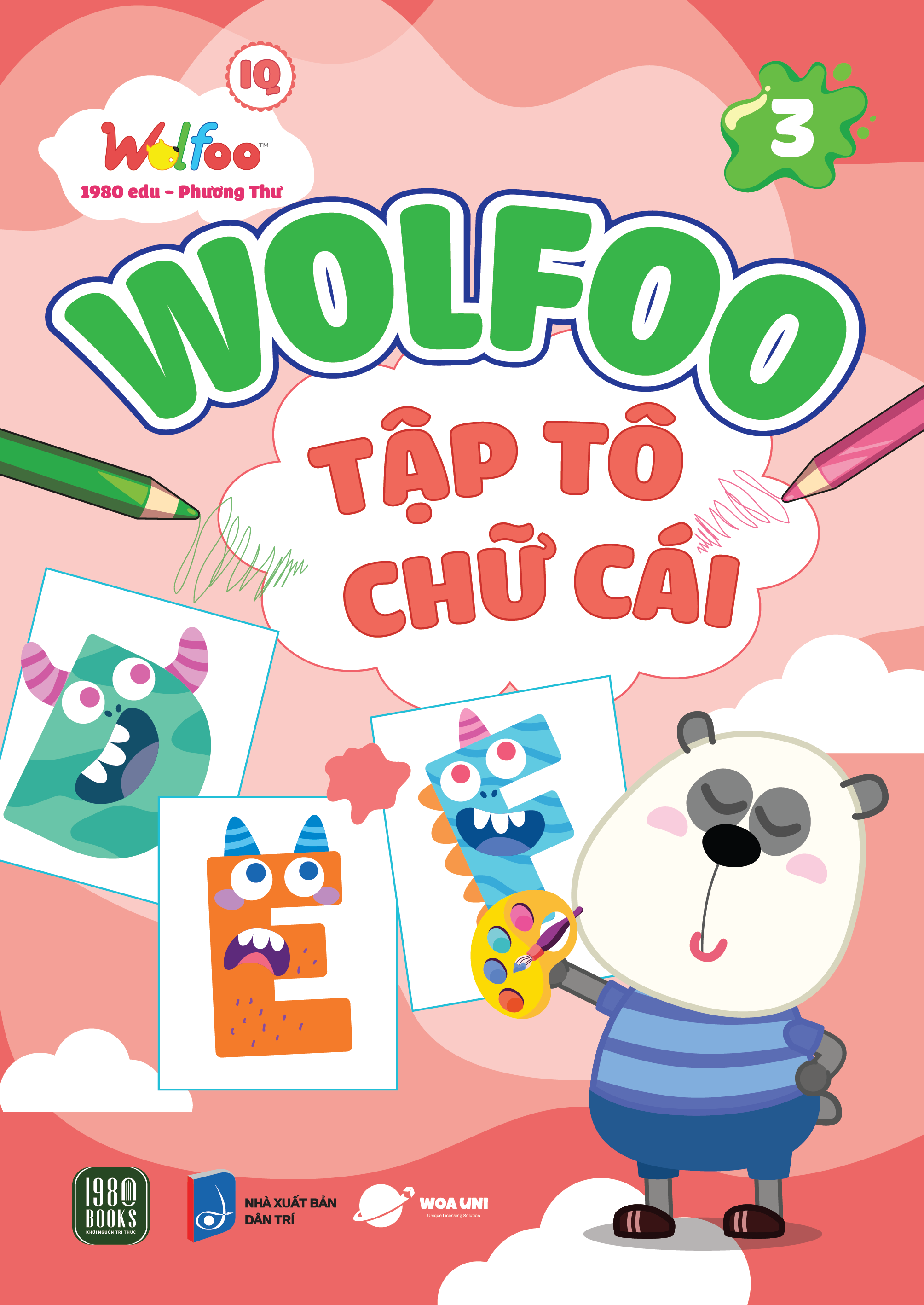 wolfoo iq - wolfoo tập tô chữ cái - tập 3 - Ảnh 2