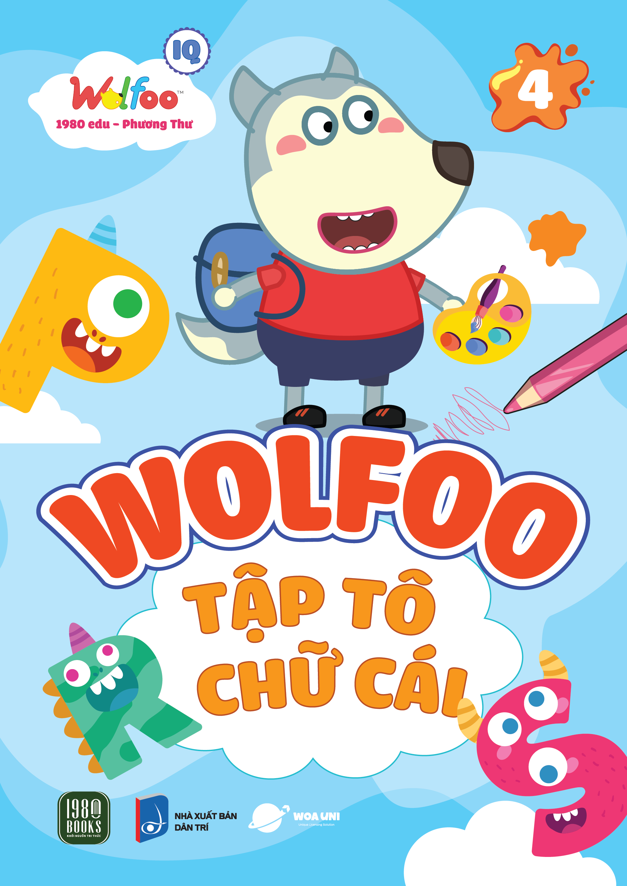 wolfoo iq - wolfoo tập tô chữ cái - tập 4 - Ảnh 2
