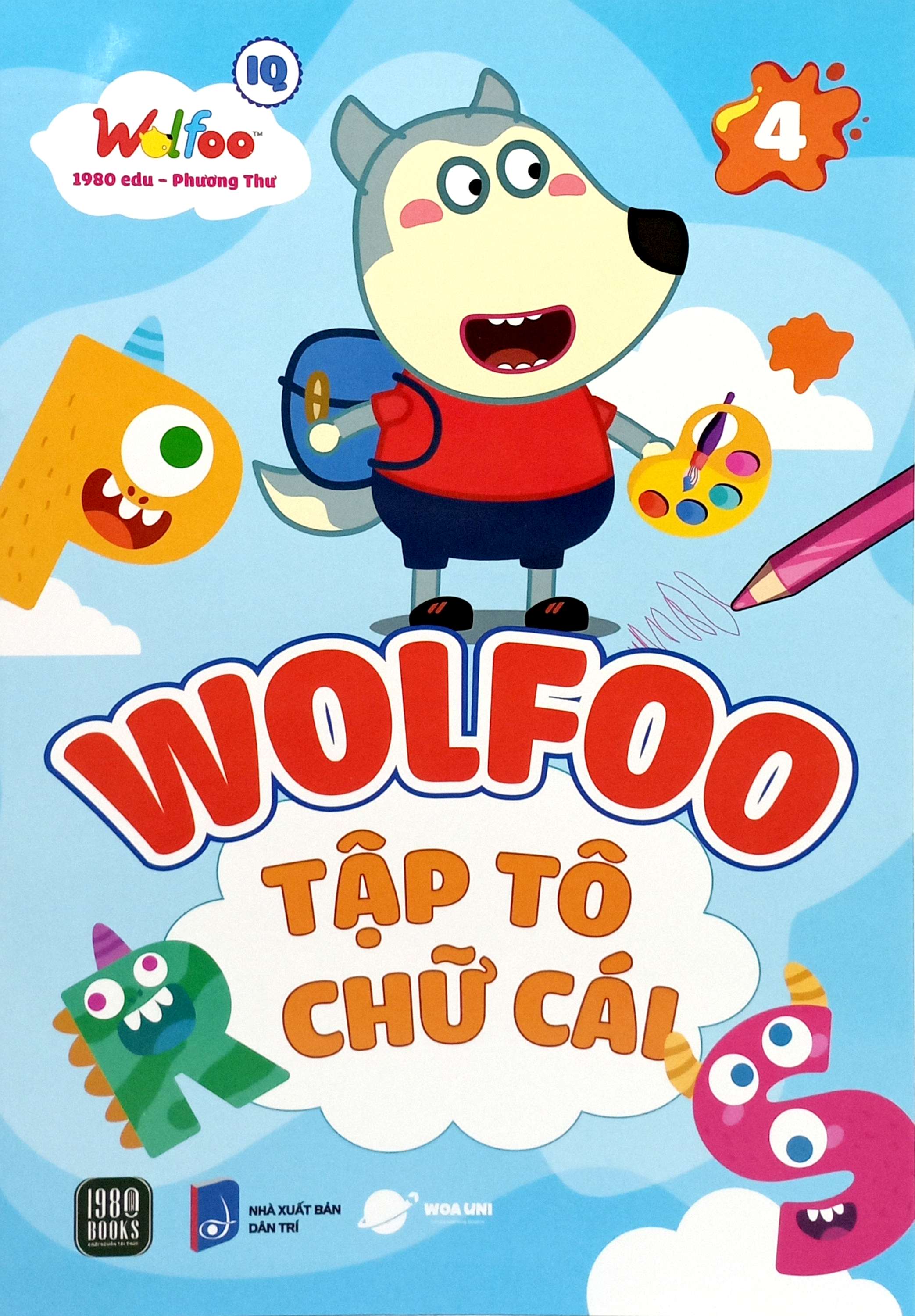 wolfoo iq - wolfoo tập tô chữ cái - tập 4 - Ảnh 3