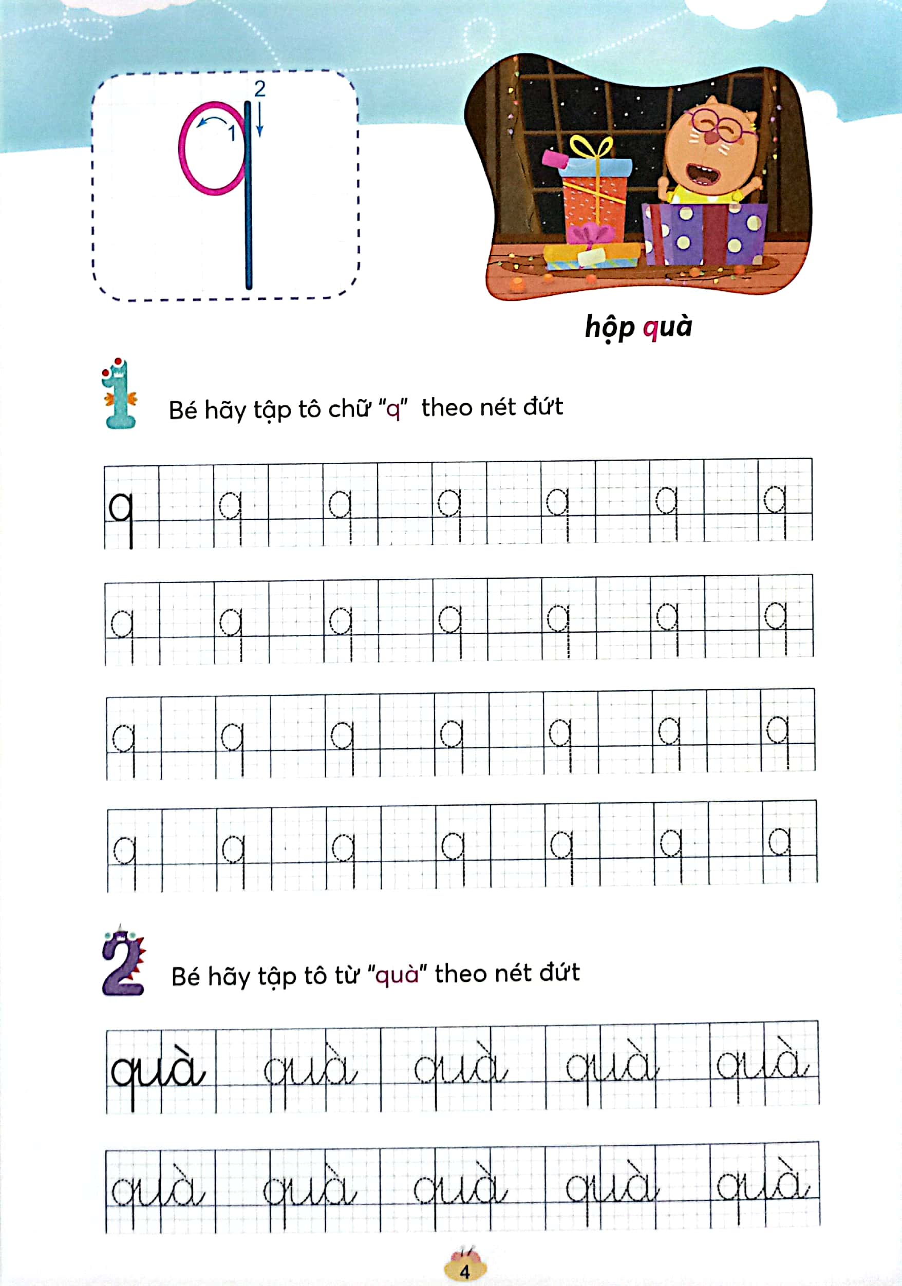 wolfoo iq - wolfoo tập tô chữ cái - tập 4 - Ảnh 6